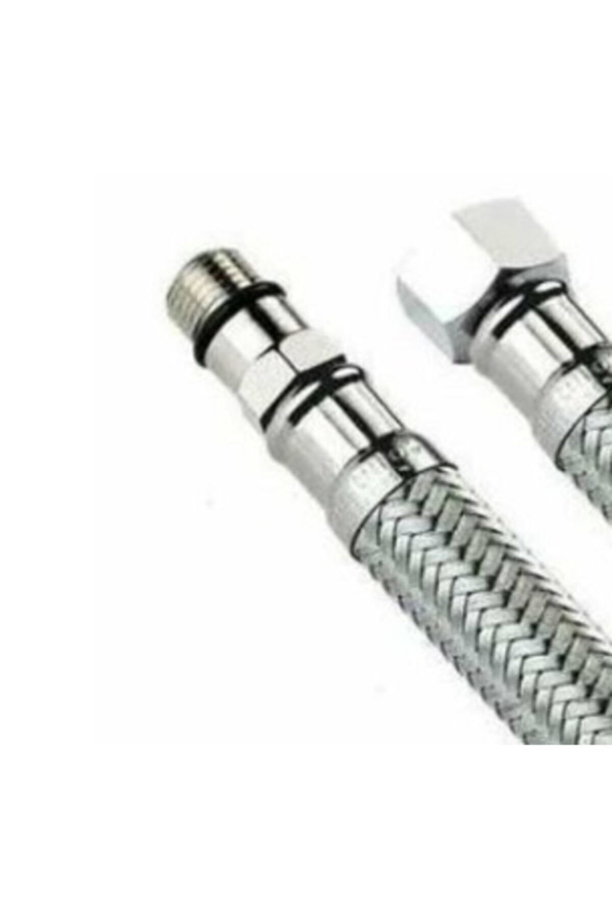 Elioure TR Su Batarya Flex 3/8x50 Cm Çelik Örgü Hortum Batarya Borusu