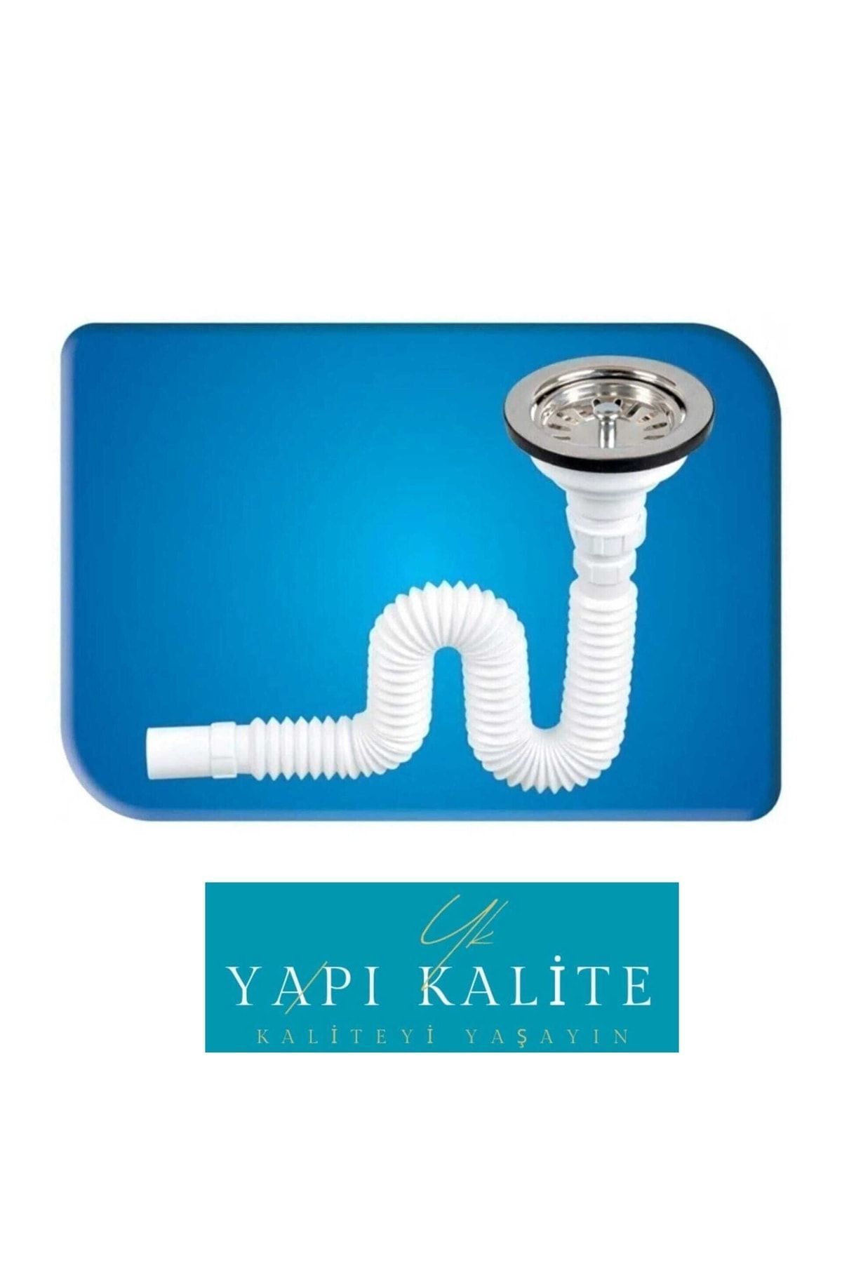 Elioure TR Körüklü Çöpmak Evye Lavabo Gider Sifonu Geniş Kafalı Tesisat Malzemeleri Özbest Özbest Ürün görs