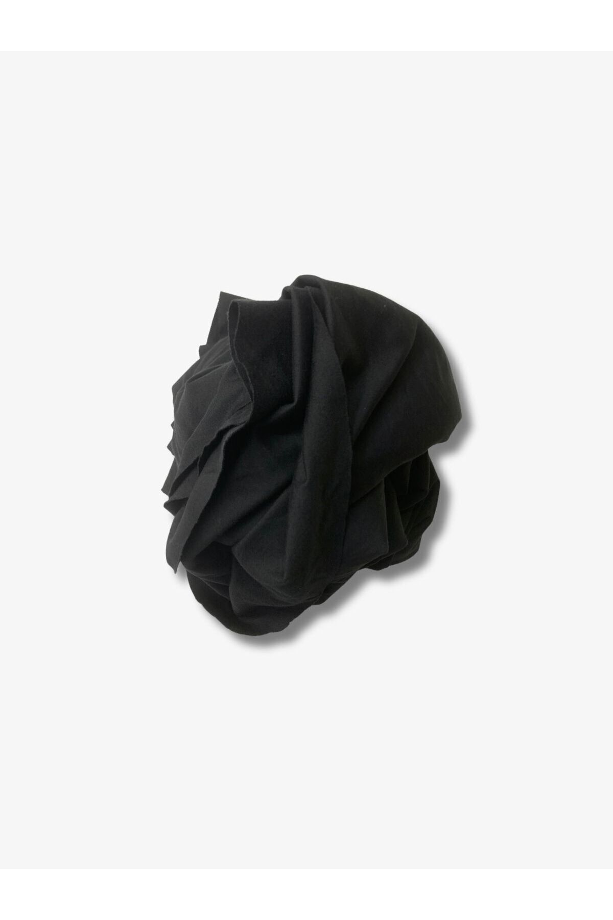 Yiğit Kumaş Dökümlü Esnek Takımlık Polyester Penye Kumaş, Parça 160x160 cm Siyah Renk