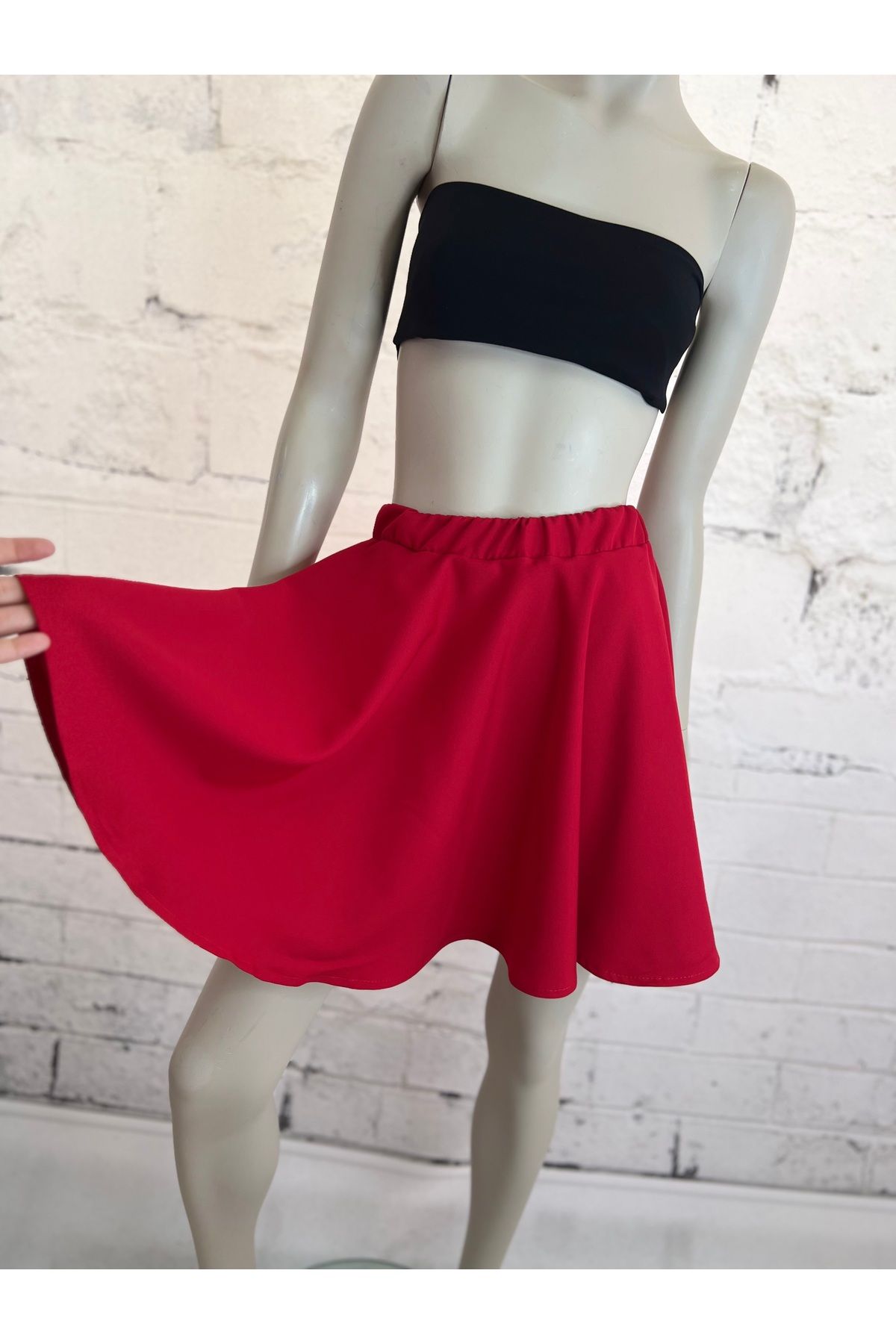 NA ADDESIGN-Red Kiloş Skirt, Red Skirt 4