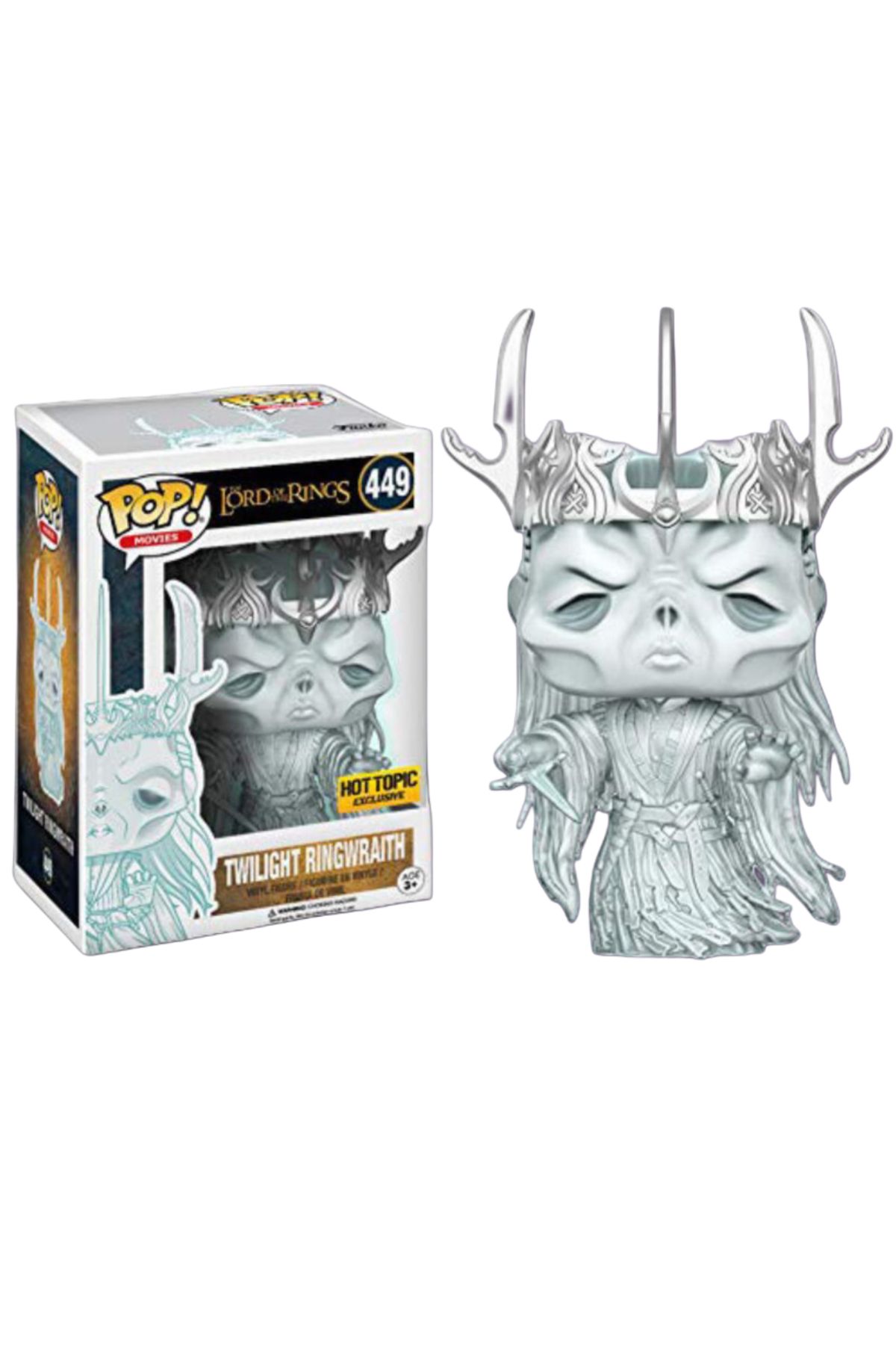 Funko Lord of the Rings - Twilight Ringwraith Hot Topic Exclusive Glow In The Dark Pop #449