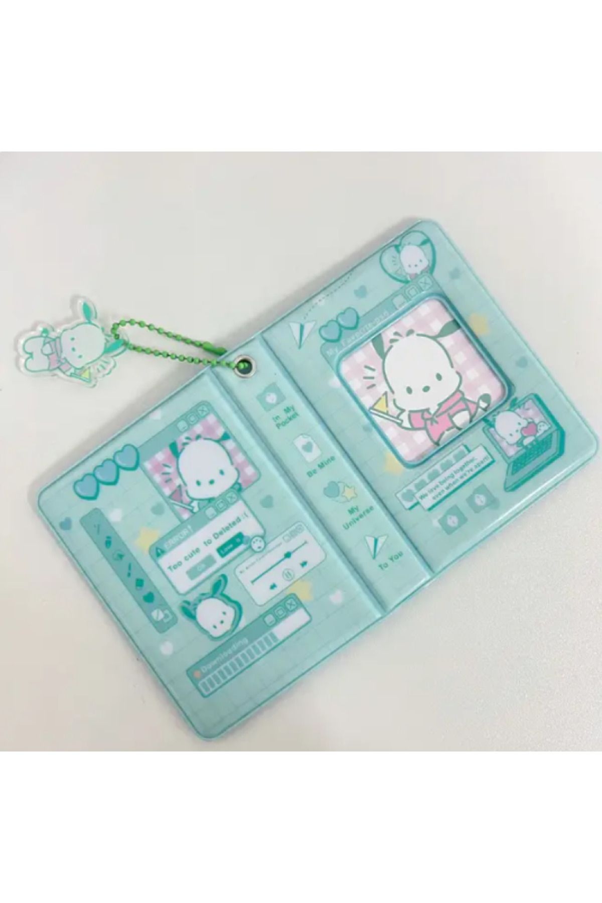 Kaptan Mavi Cinnamoroll Kuromi Pochacco My Melody Pompompurin Binder Fotoğraf Albümü Pckart Fotokartlık