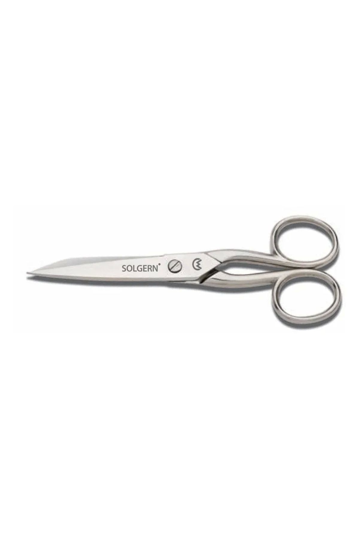 shopwave M-218 Sivri Uçlu İplik Temizleme Makası No: 5,5 İnç / 13,97 Cm - Nikel Kaplama