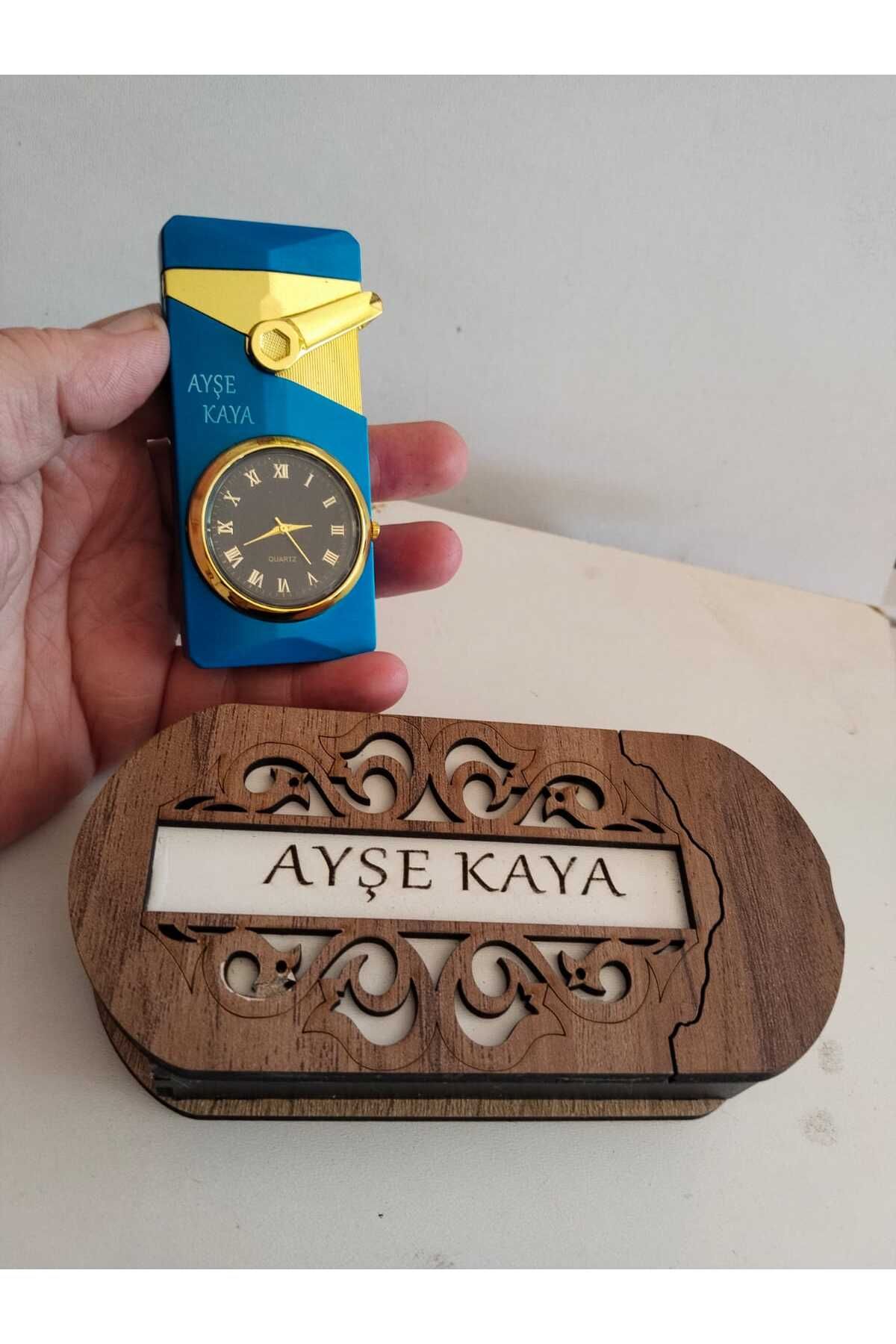 mrchediyesepeti Çakmak Şık Ve Kaliteli Tasarım Kutulu İsim Yazılı hediye Arama çünkü onu buldun