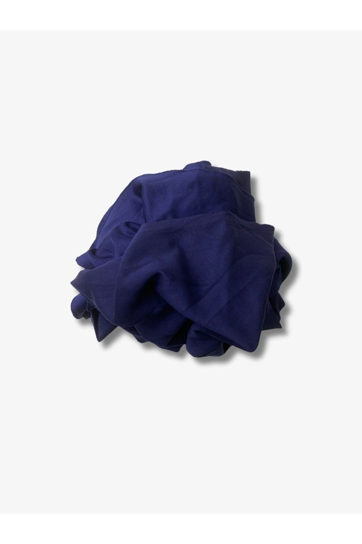 Yiğit Kumaş Dökümlü Esnek Takımlık Polyester Penye Kumaş, Parça 210x170 cm Lacivert Renk