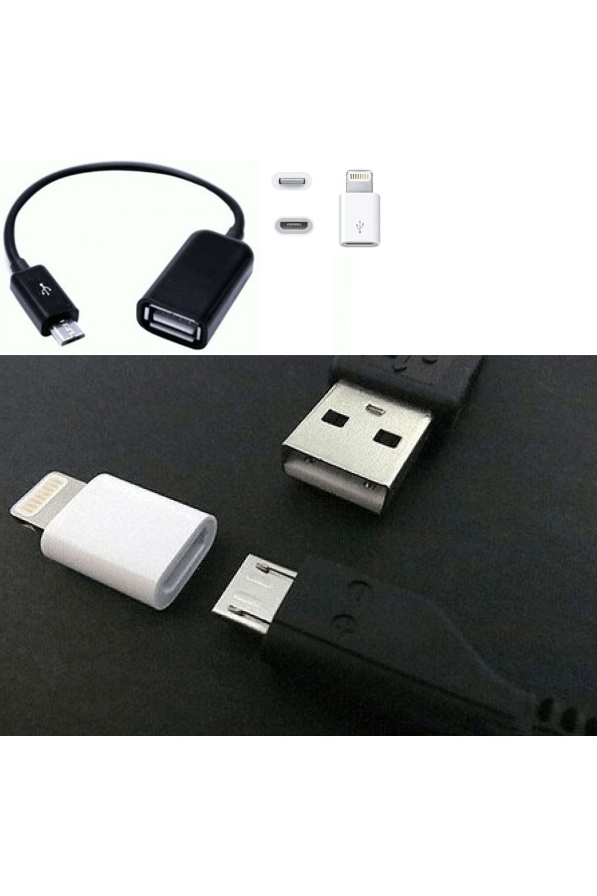 merland benvecocuk Otg Bağlantı Kiti - iPhone 7 / 7