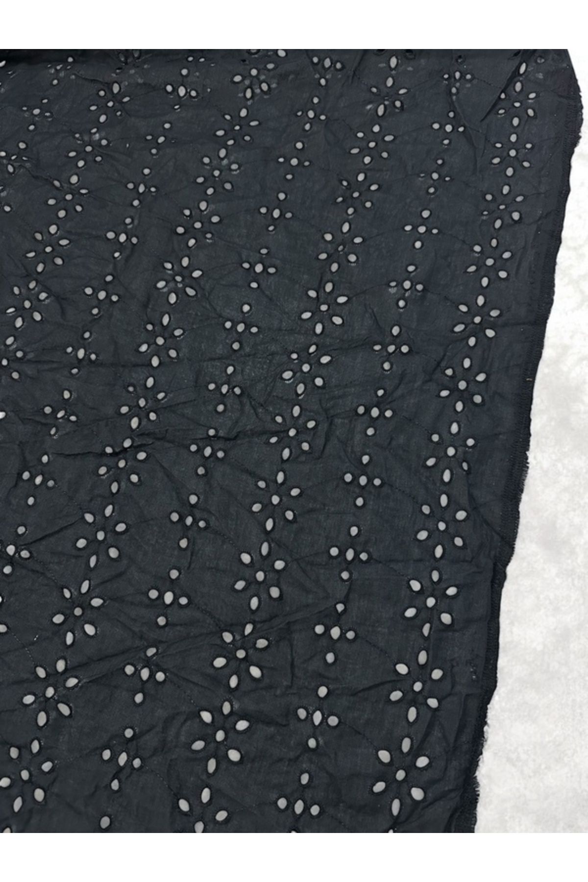 Butik Fisto Kumaş Siyah %100 Pamuk