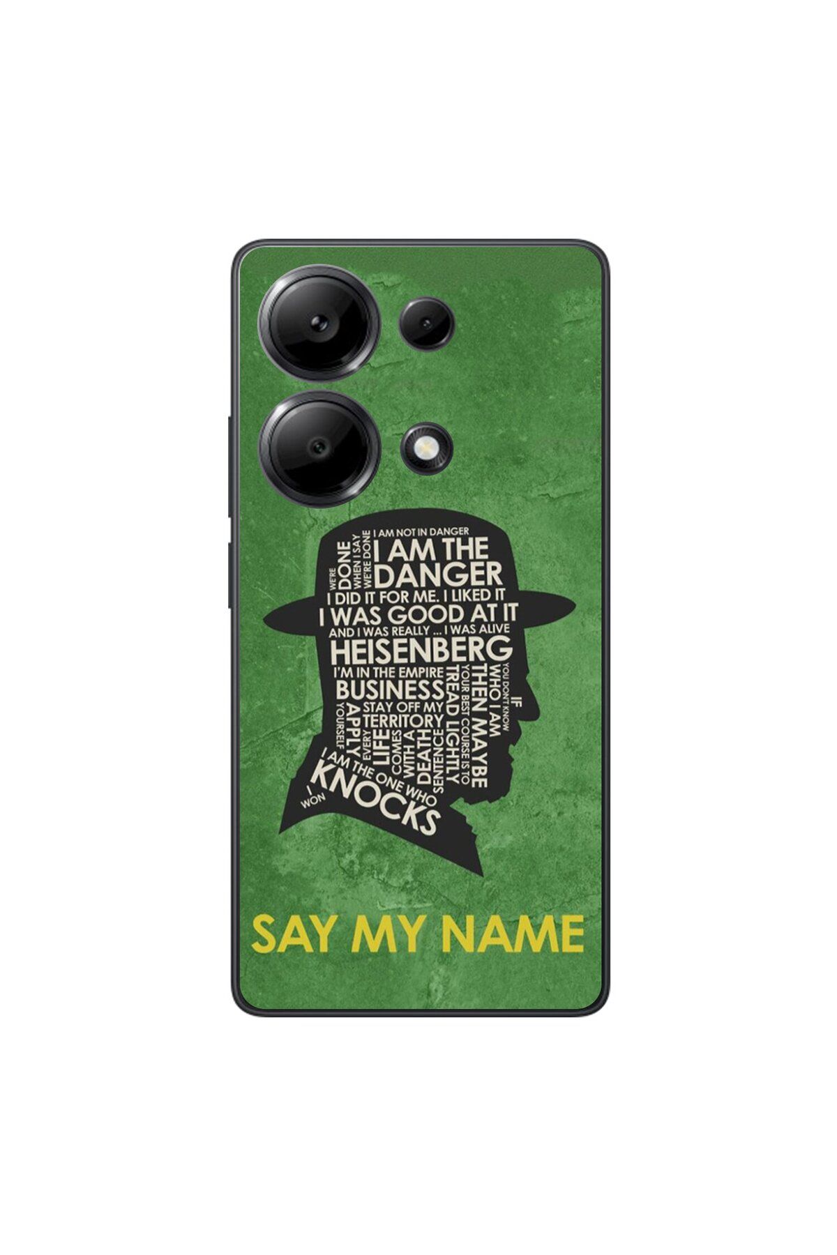 Dali Design Xiaomi Redmi Note 13 Pro Uyumlu Şeffaf Kılıf Breaking Bad Tasarımlı