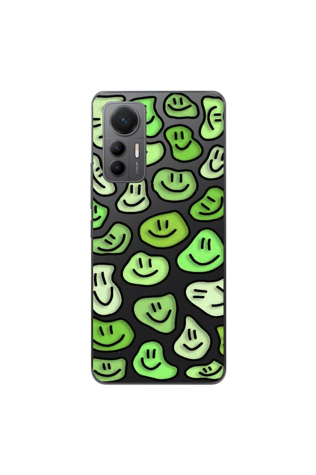 Dali Design Xiaomi Mi 12 Lite Uyumlu Şeffaf Kılıf Wallpaper 9 Tasarımlı