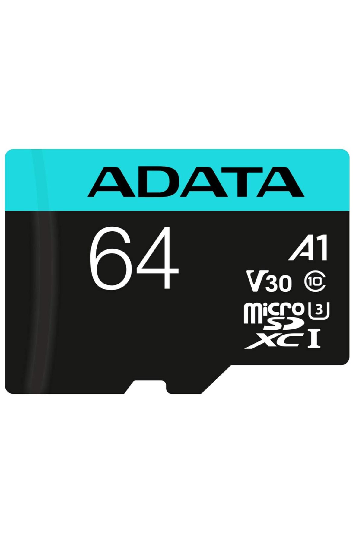 Adata-Card de memorie ADATA Premier, MicroSDXC, 64GB, UHS-I, Class 10, U3 + Adaptor microSD 1
