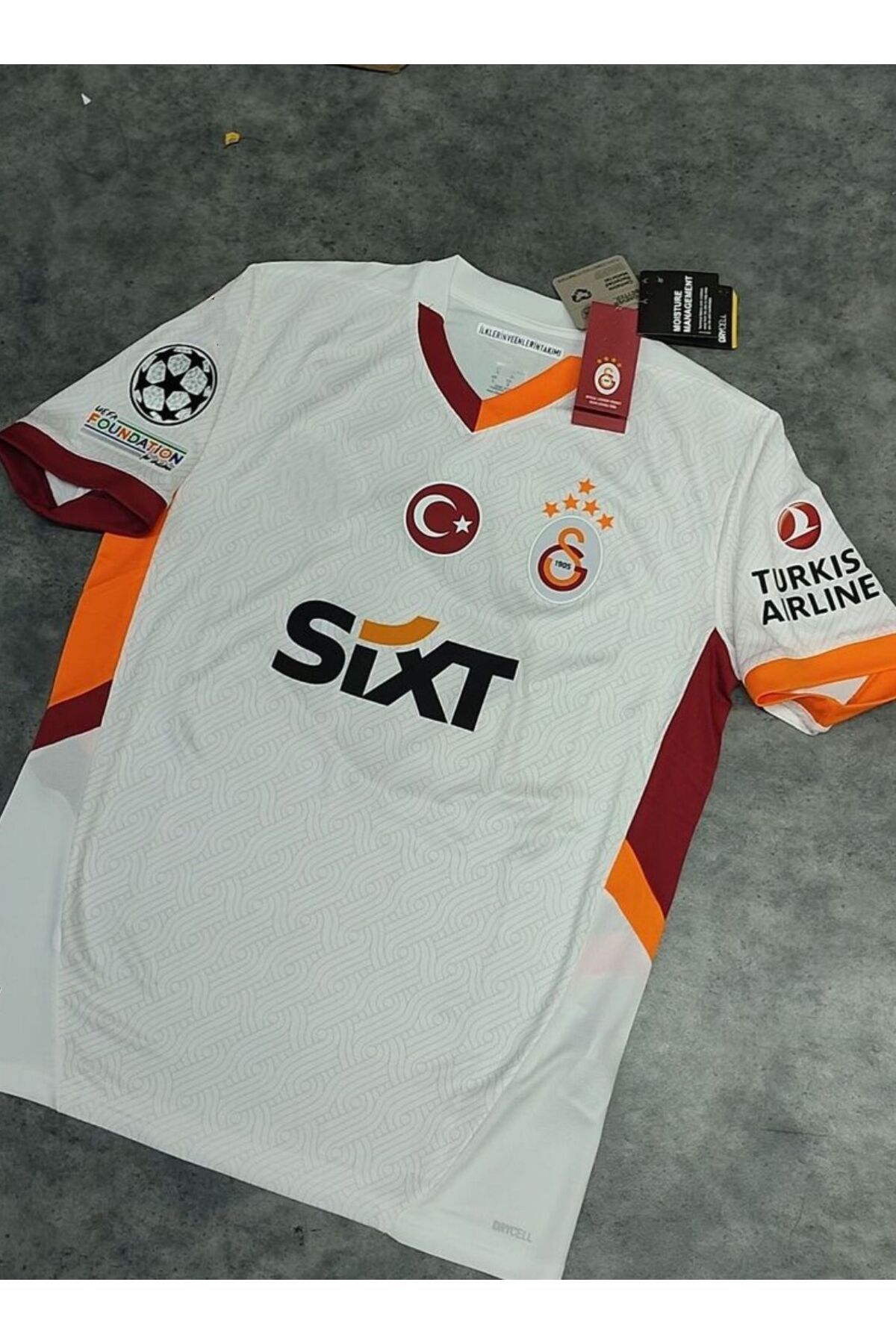 BYSPORTAKUS Gâlatâsarây 2024-25 Yeni Sezon İsimsiz Deplasman Yetişkin Forması