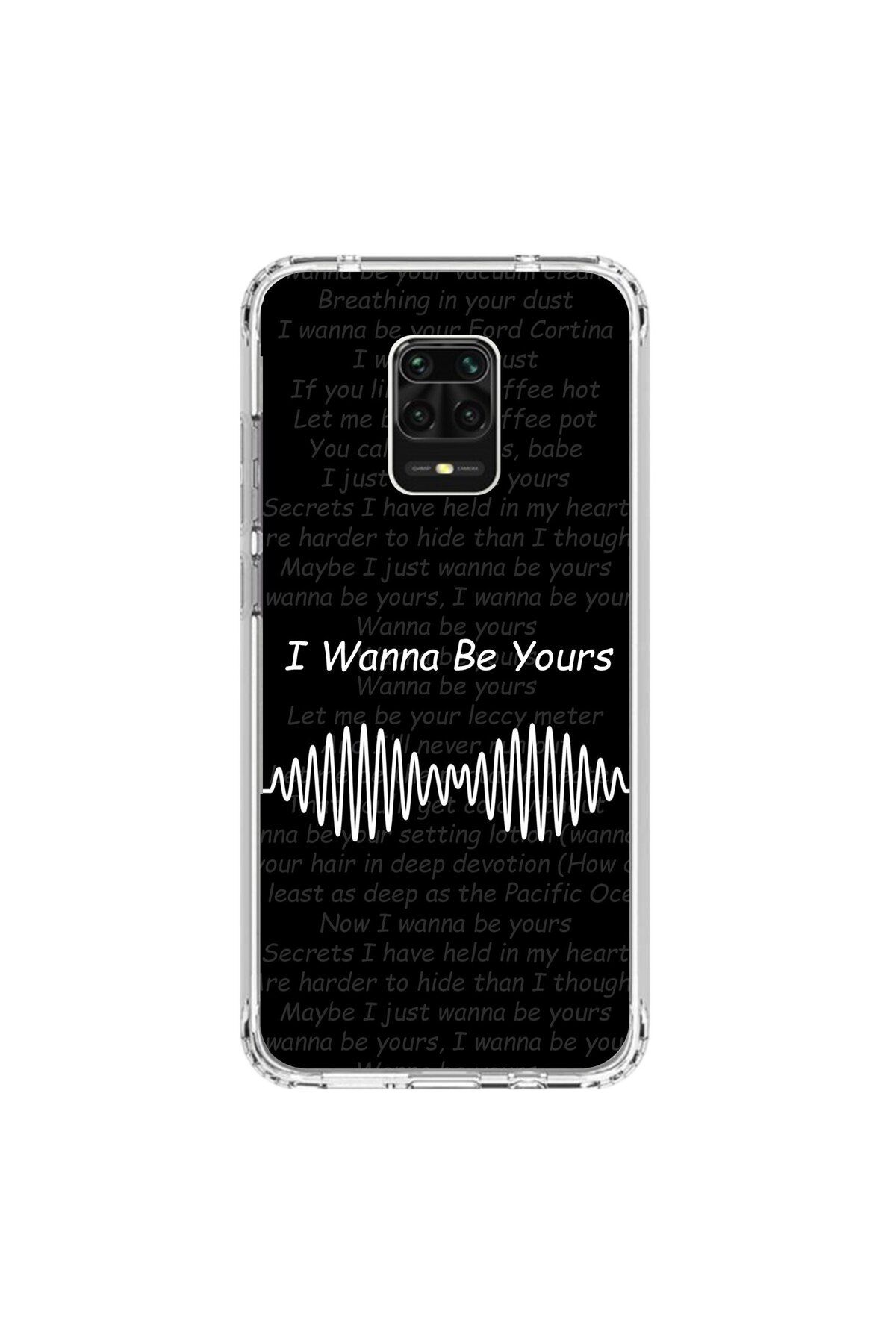 Dali Design Xiaomi Redmi Note 9 Pro Uyumlu Şeffaf Kılıf I Wanna Be Yours Tasarımlı