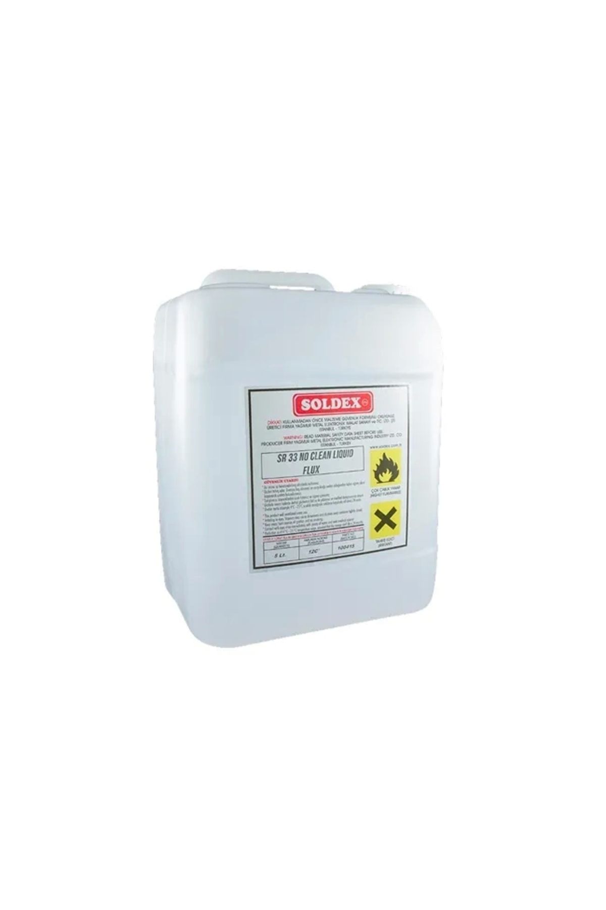 shopwave No Clean Flux 5 Lt Sr33 - Temizleme Gerektirmeyen Lehim Suları