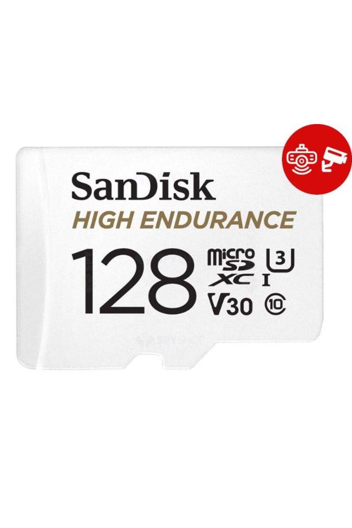 SanDisk-Sandisk High Endurance Video microSDXC Memory Card, 128GB, Class 10, U3, microSD Adapter 1