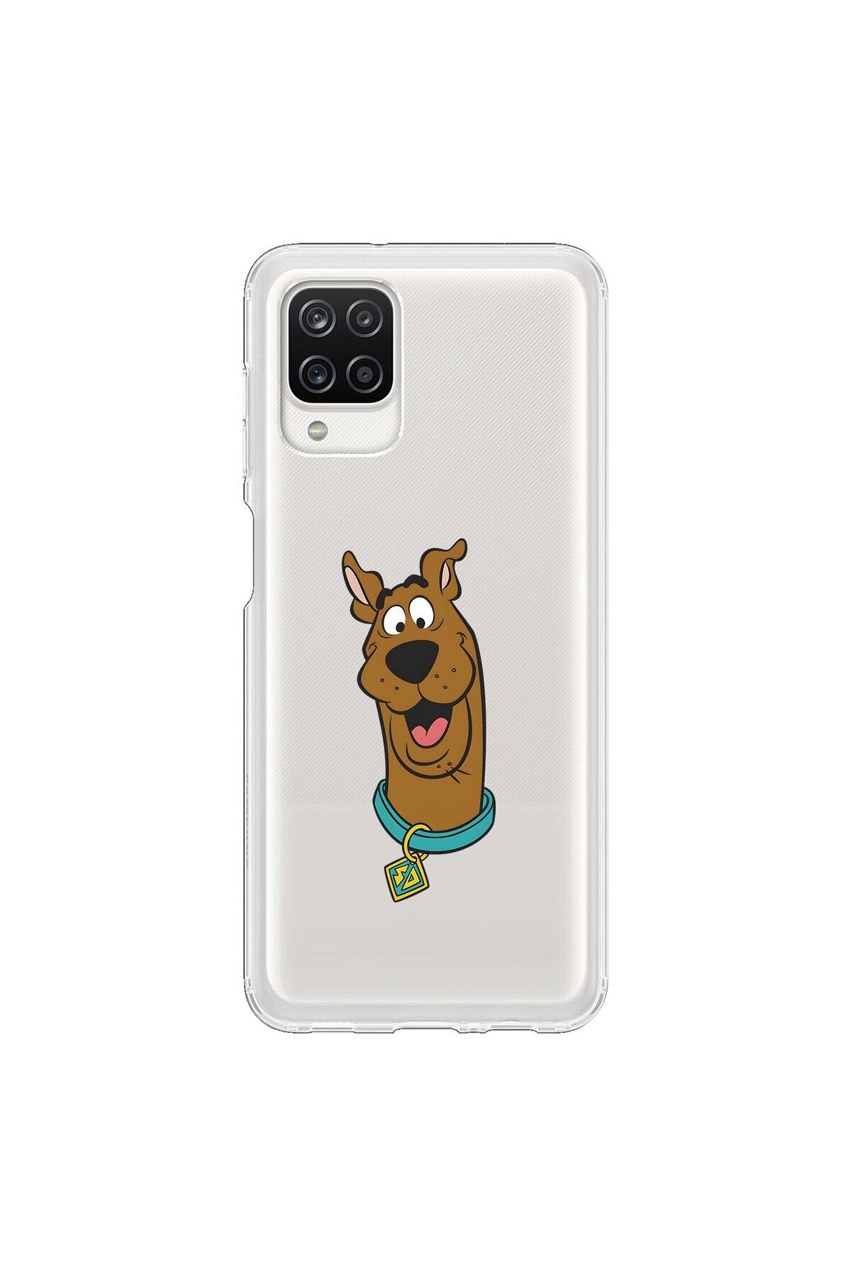 Dali Design Samsung Galaxy A12 Uyumlu Şeffaf Kılıf Cartoon 14 Tasarımlı