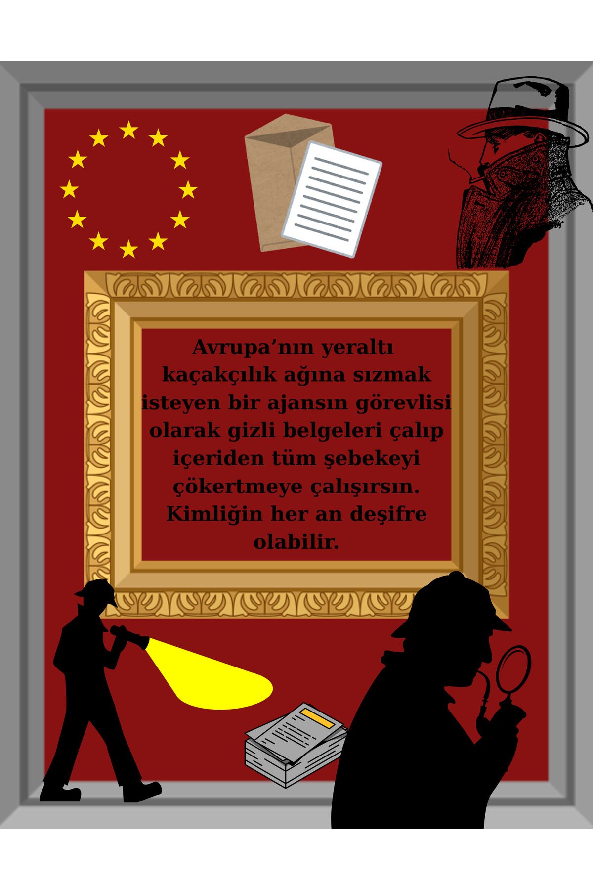 vaka dedektifi Gölgeye Sız-dedektiflik oyunu