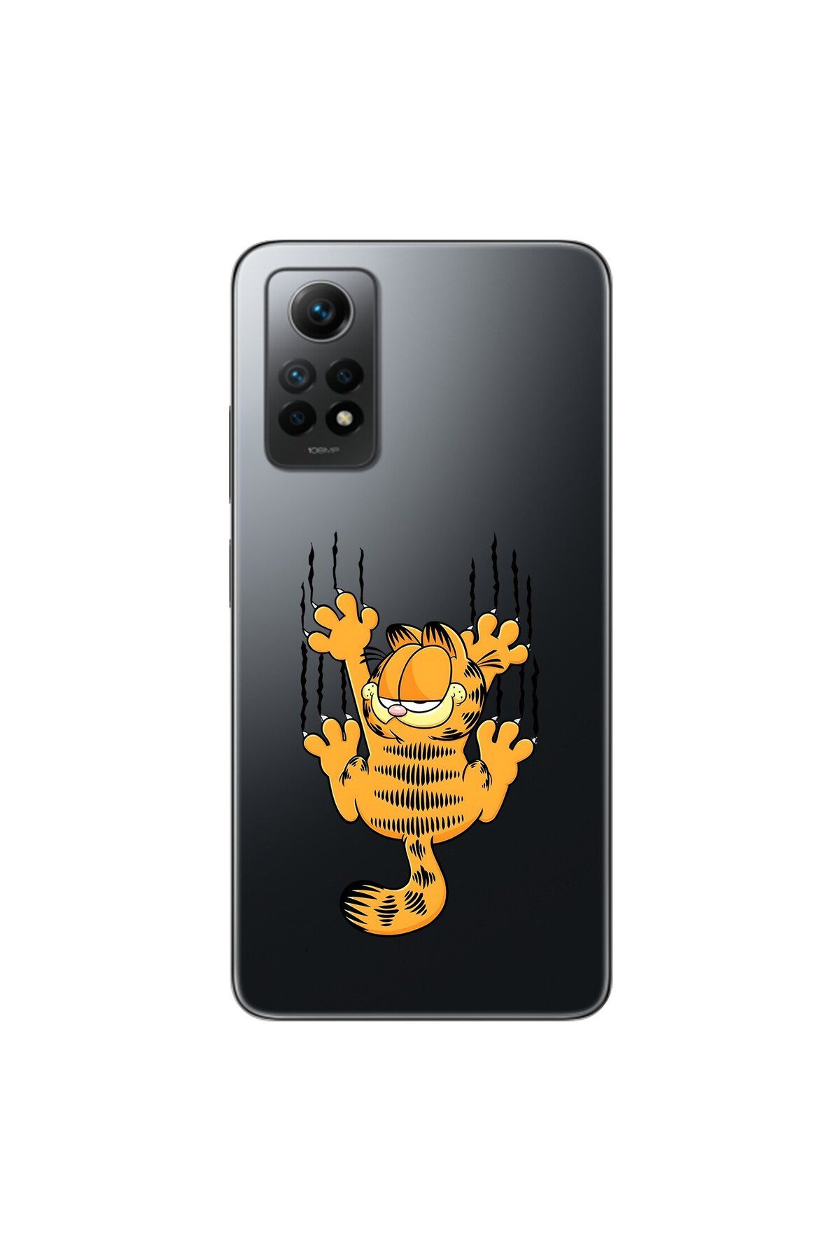 Dali Design Xiaomi Redmi Note 12 Pro Uyumlu Şeffaf Kılıf Cartoon 4 Tasarımlı