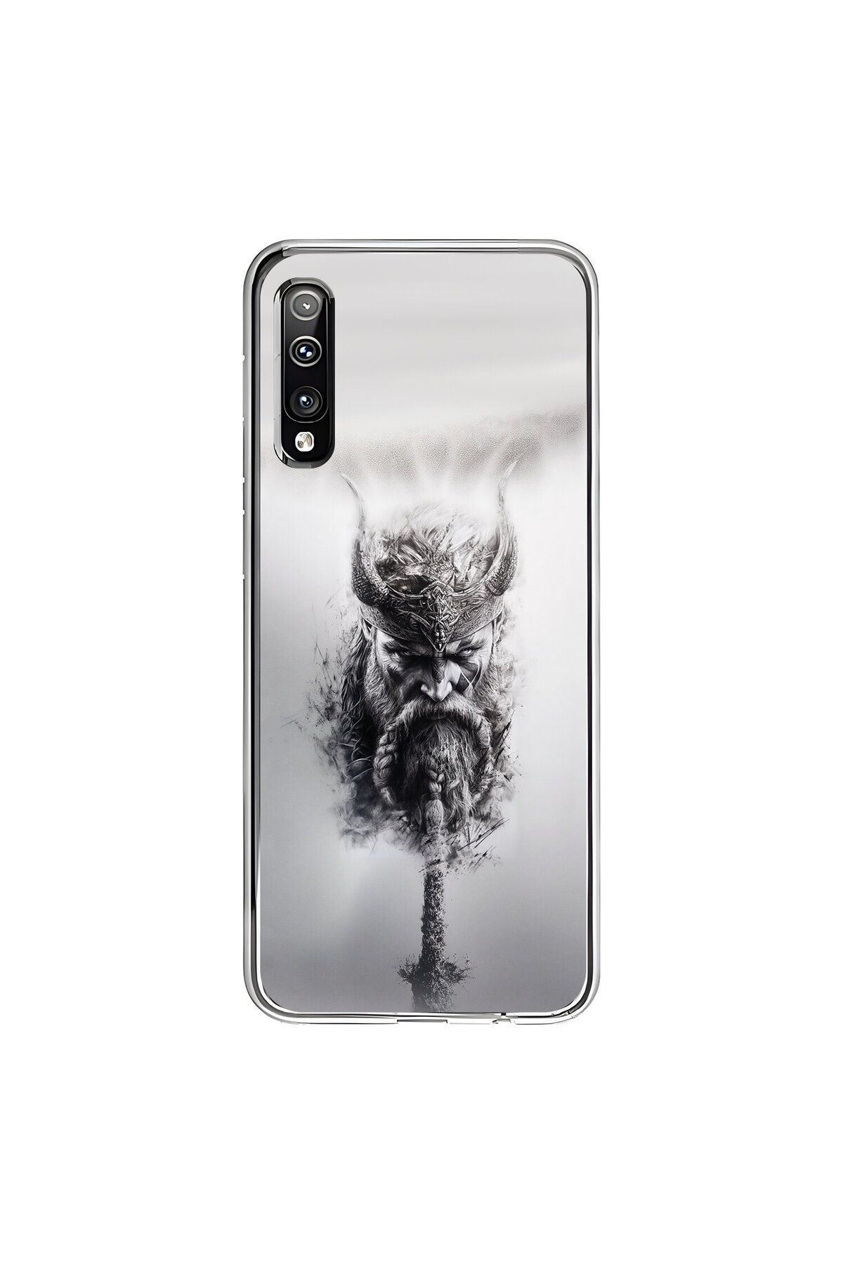 Dali Design Samsung Galaxy A50 Uyumlu Şeffaf Kılıf Nordic 2 Tasarımlı