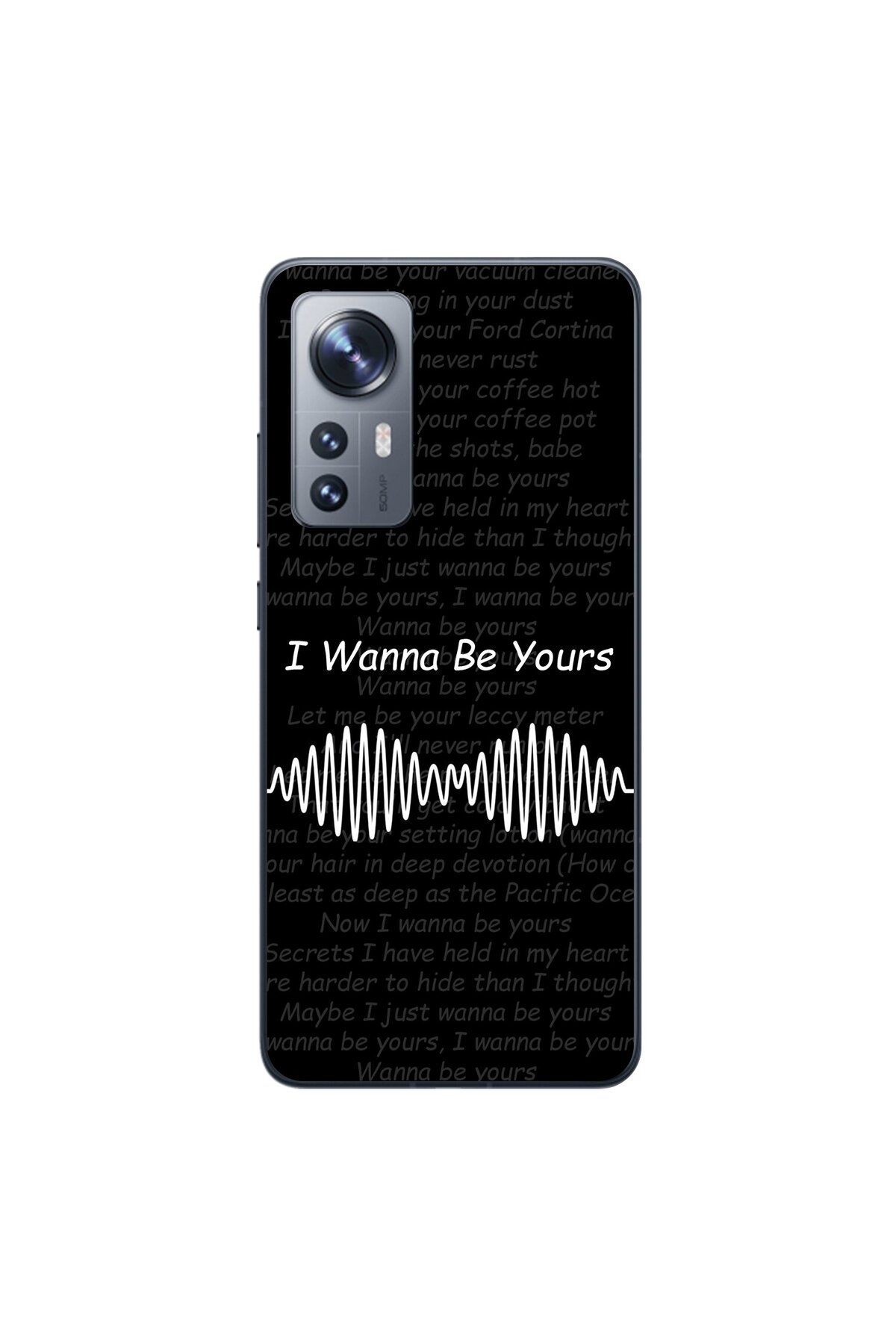 Dali Design Xiaomi Mi 12 Uyumlu Şeffaf Kılıf I Wanna Be Yours Tasarımlı