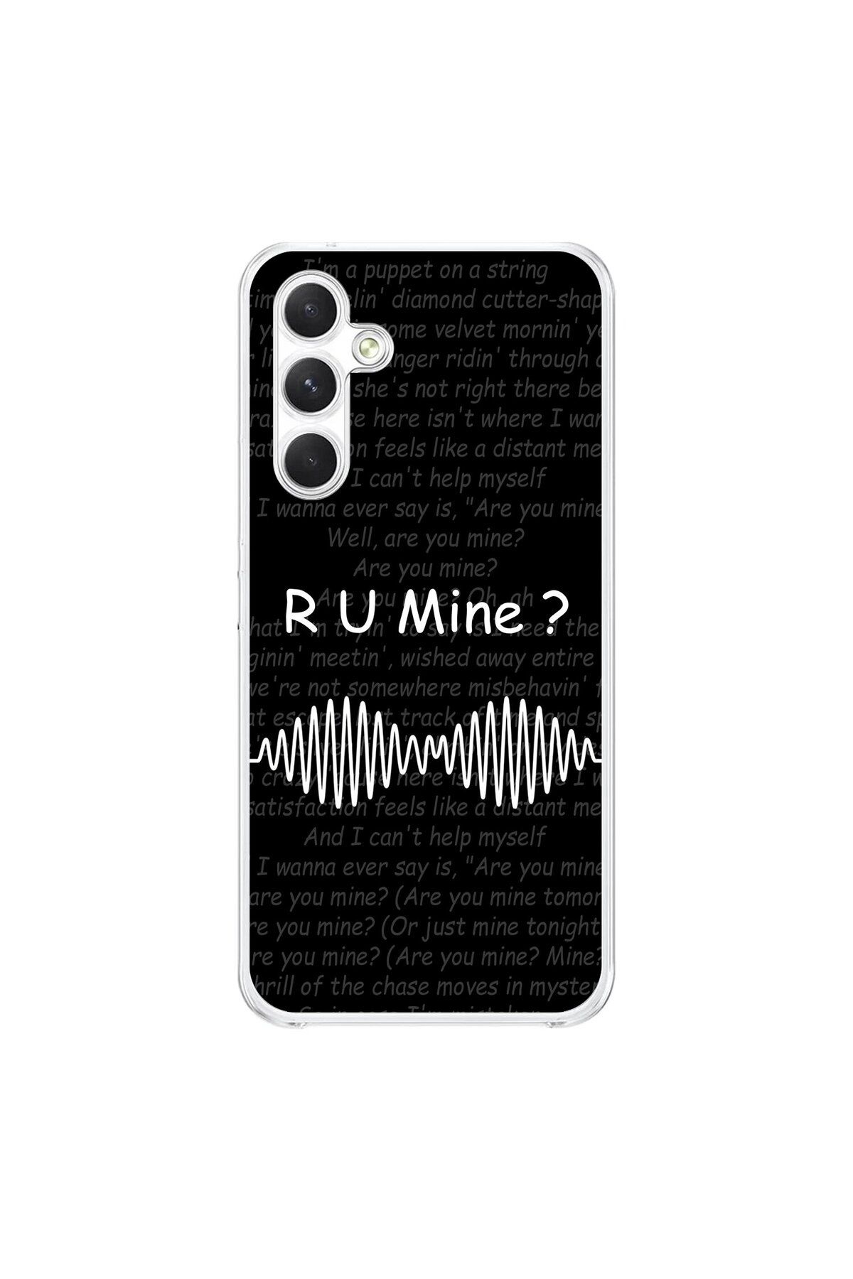 Dali Design Samsung Galaxy A34 Uyumlu Şeffaf Kılıf R U Mine Tasarımlı