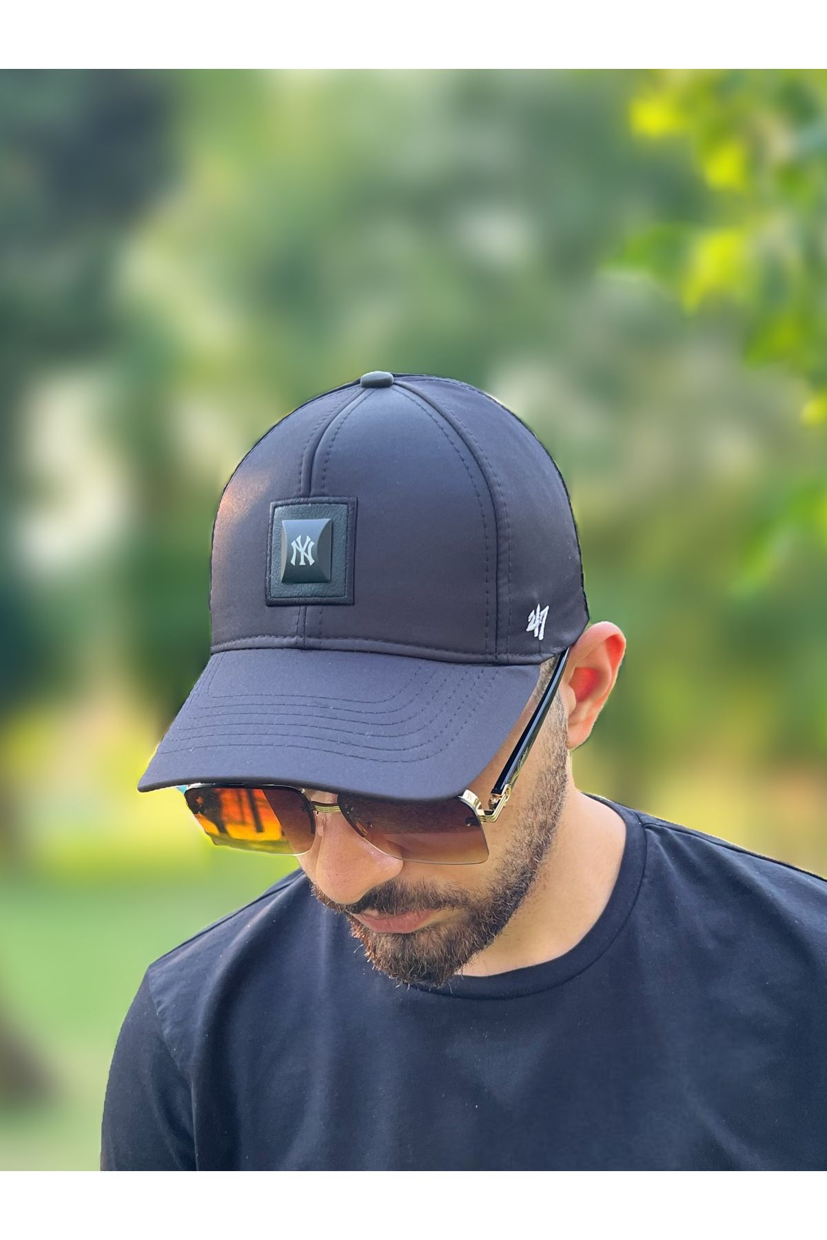 ZERAMİNE Ny New York Şapka Unisex Model Su Geçirmez
