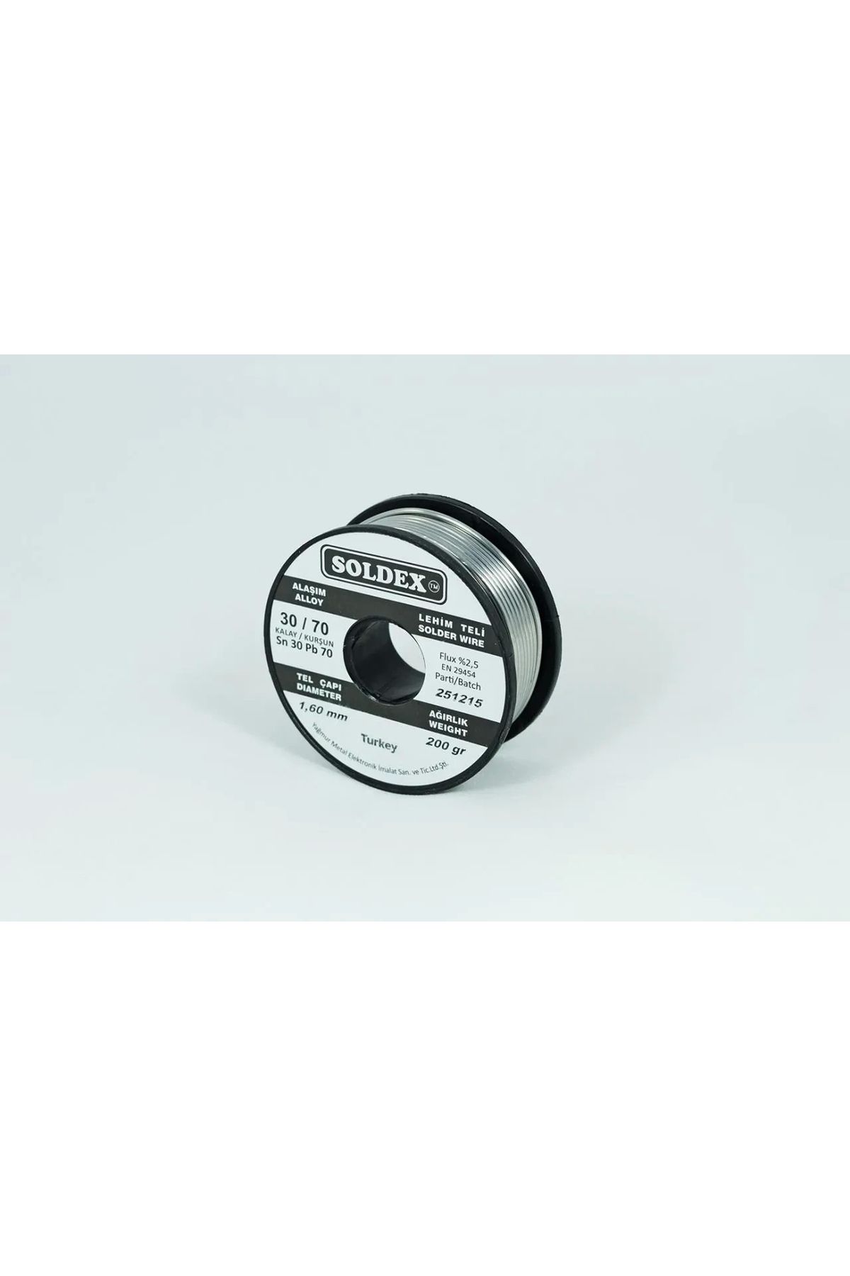 shopwave 30-70 Lehim Teli 200 Gr 1,6 Mm Sn:30 - Pb:70