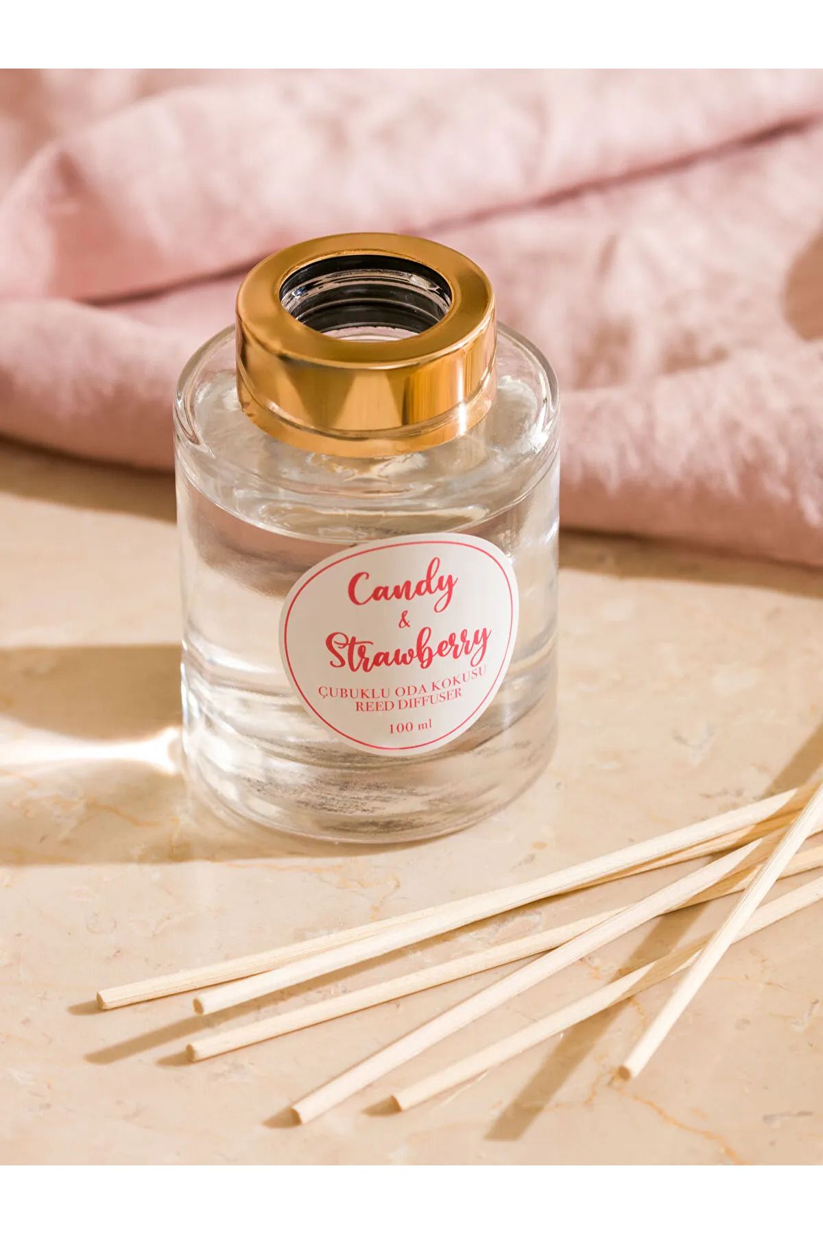 LC Waikiki Çilek Kokulu Çubuklu Oda Kokusu 100 ml