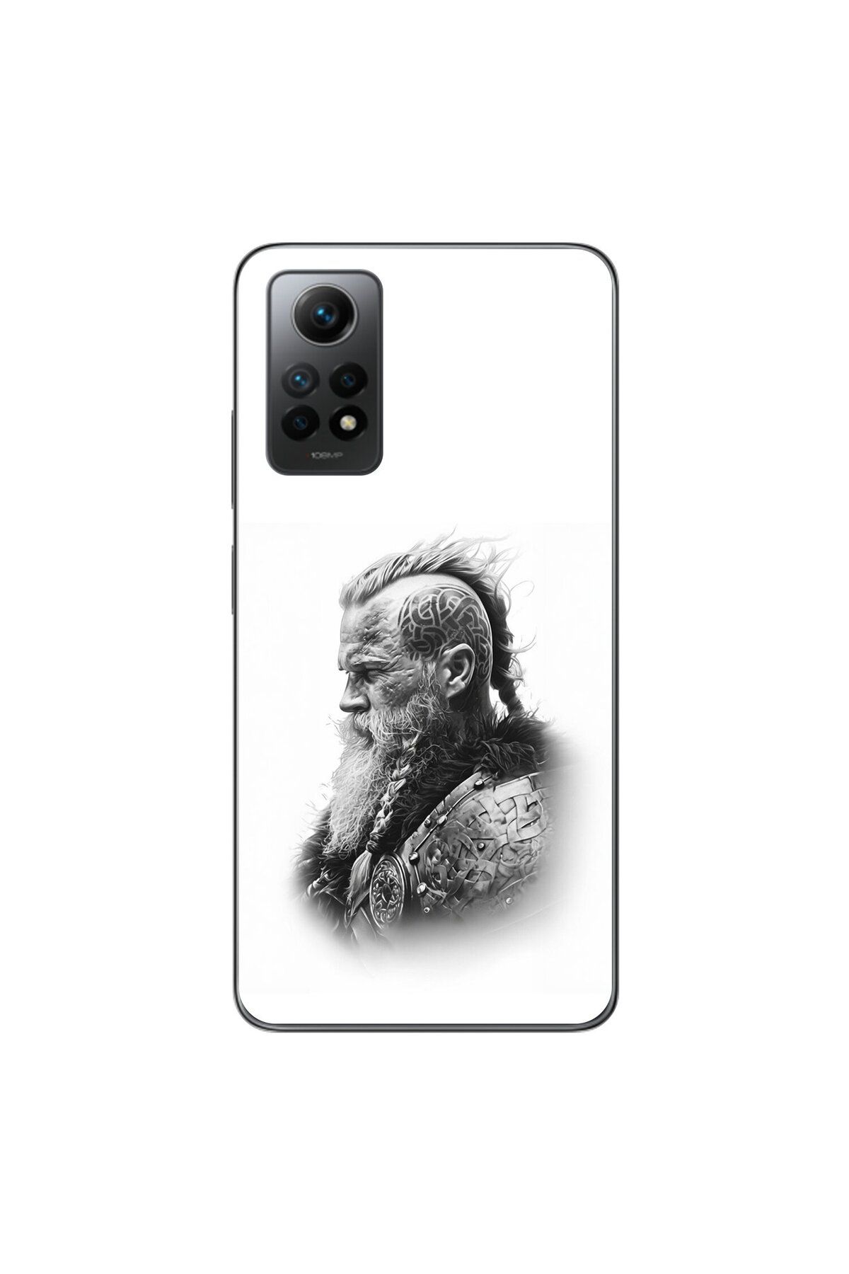 Dali Design Xiaomi Redmi Note 12 Pro Uyumlu Şeffaf Kılıf Nordic 3 Tasarımlı