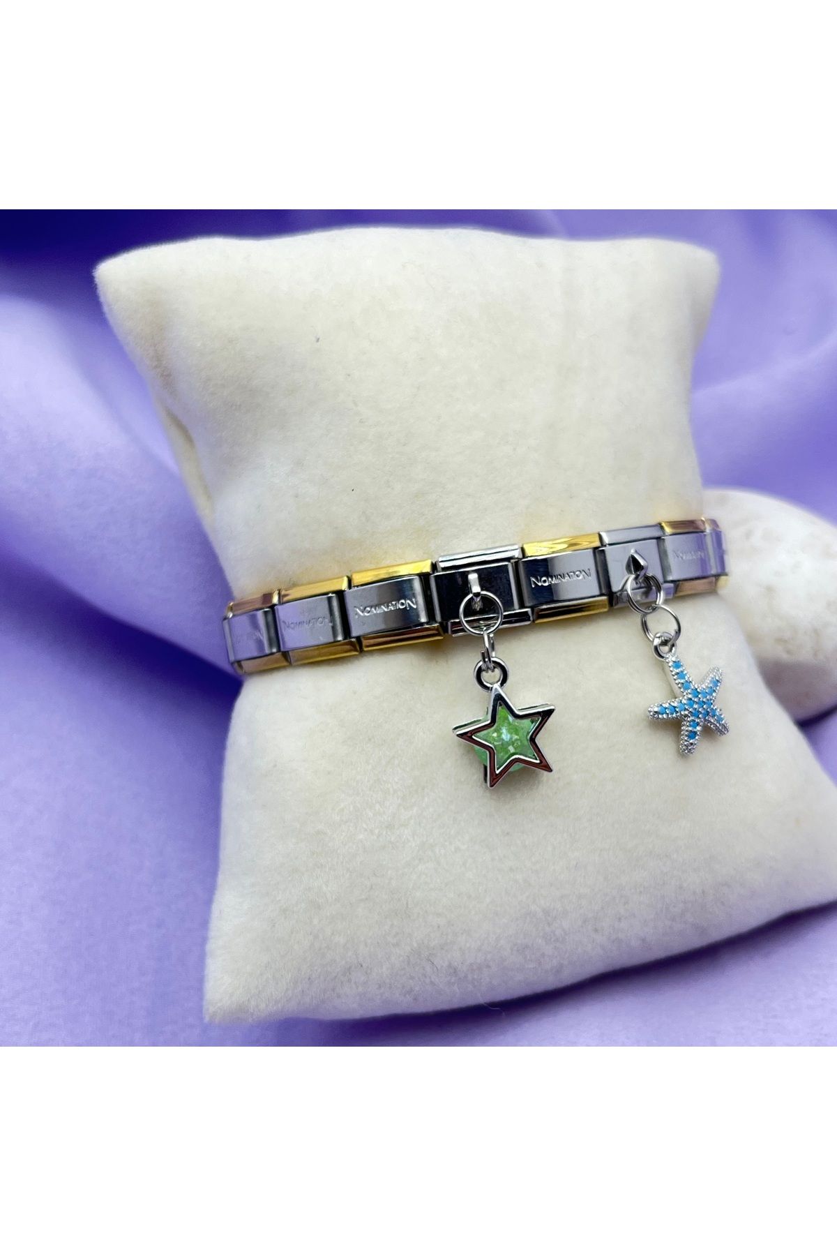 HOM Çelik İtalyan Charm Bileklik