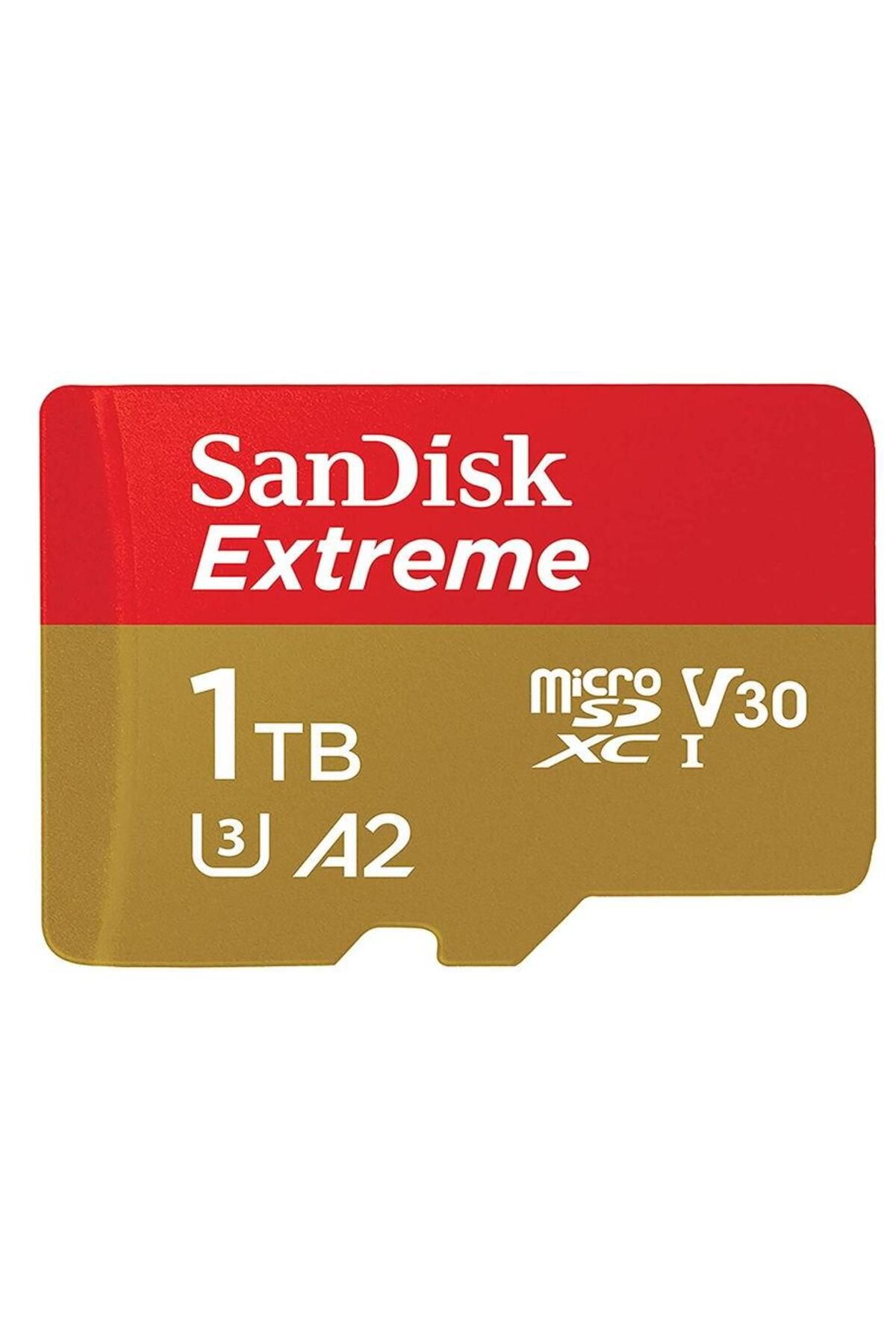 SanDisk-SanDisk Extreme MicroSDXC Memory Card, 1TB, UHS-I U3, Class 10, V30 + SD Adapter 1