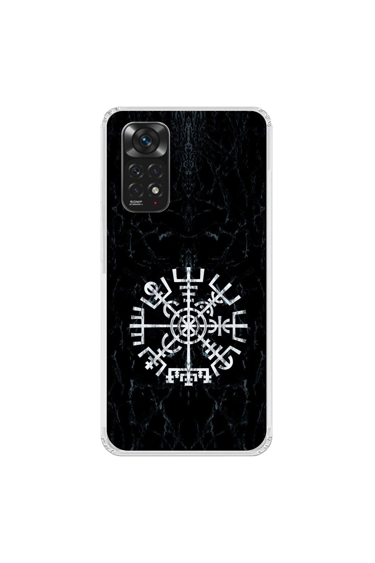 Dali Design Xiaomi Redmi Note 11 Uyumlu Şeffaf Kılıf Nordic 1 Tasarımlı