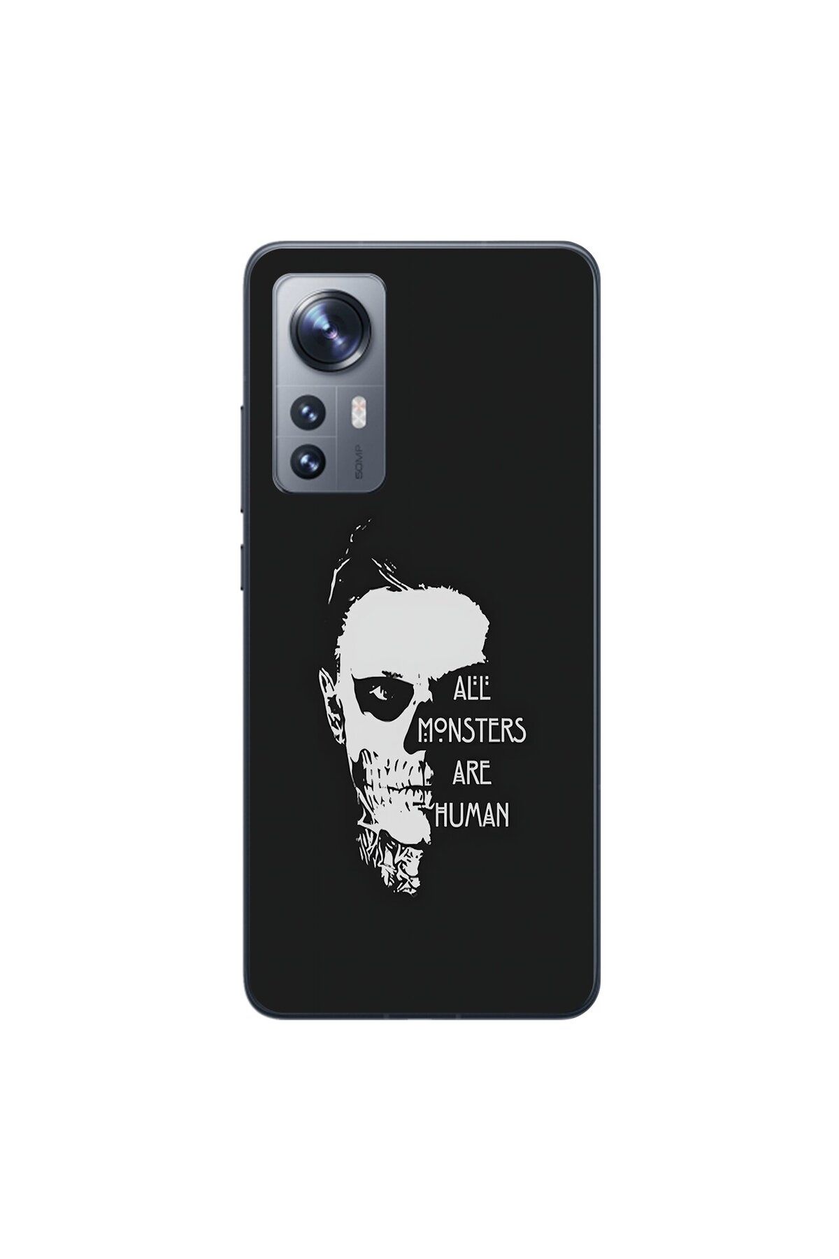 Dali Design Xiaomi Mi 12 Uyumlu Şeffaf Kılıf American Horror Story Tasarımlı