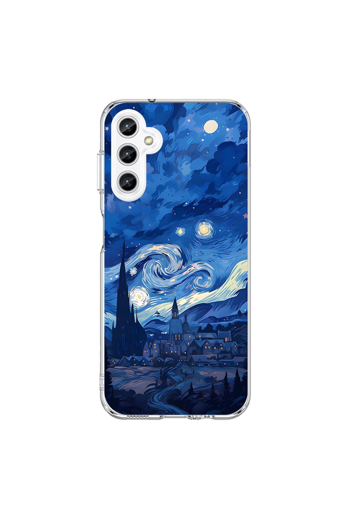 Dali Design Samsung Galaxy A25 Uyumlu Şeffaf Kılıf Aesthetic 8 Tasarımlı