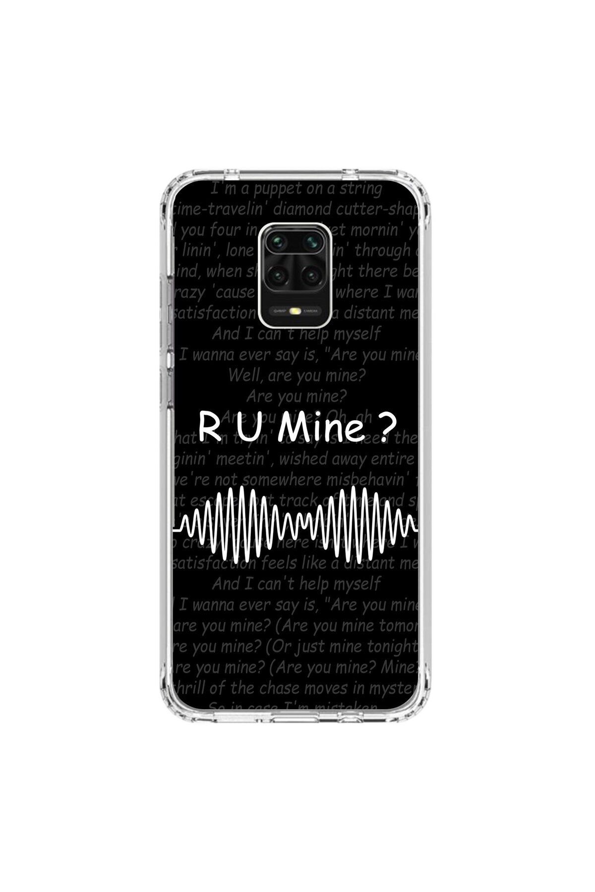 Dali Design Xiaomi Redmi Note 9 Pro Uyumlu Şeffaf Kılıf R U Mine Tasarımlı
