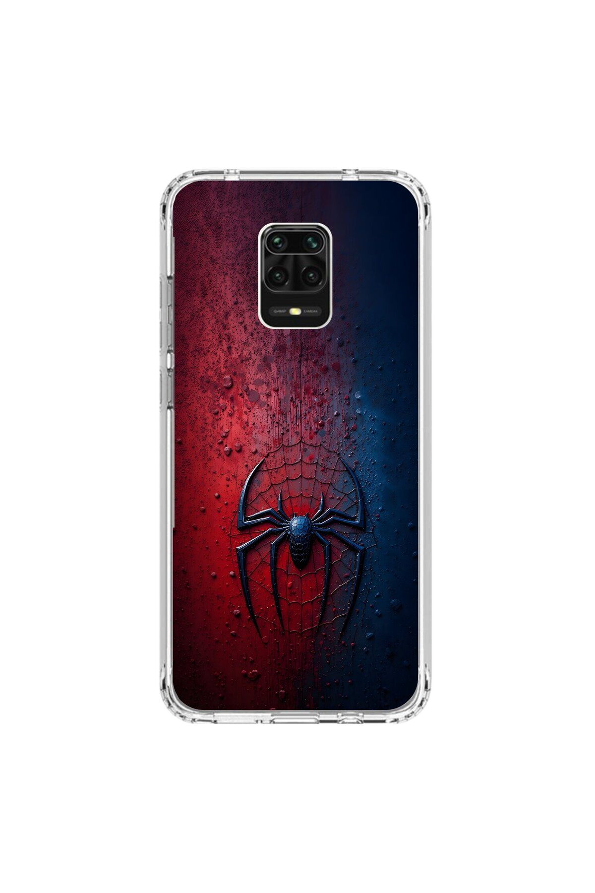 Dali Design Xiaomi Redmi Note 9 Pro Uyumlu Şeffaf Kılıf Spider-Man 3 Tasarımlı
