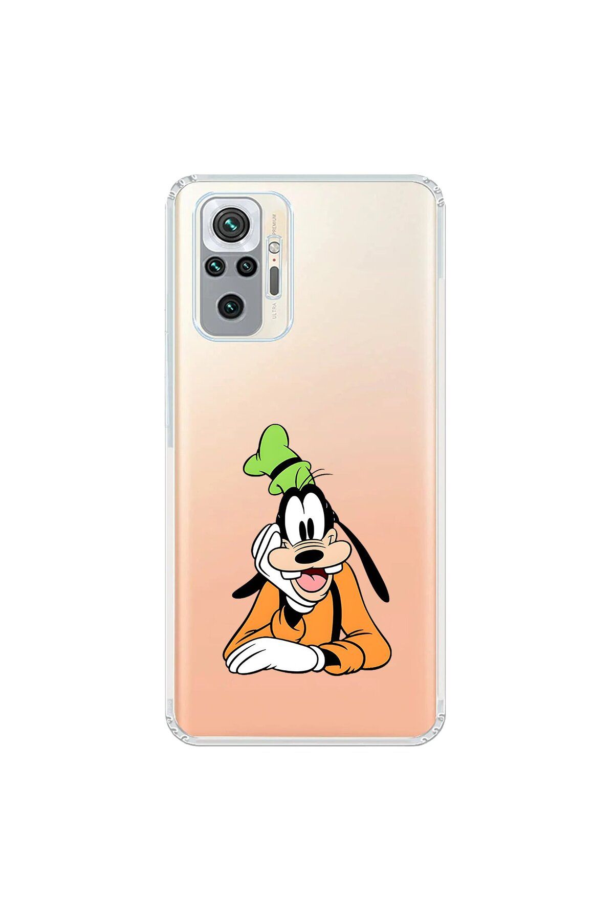 Dali Design Xiaomi Redmi Note 10 Pro Uyumlu Şeffaf Kılıf Cartoon 5 Tasarımlı