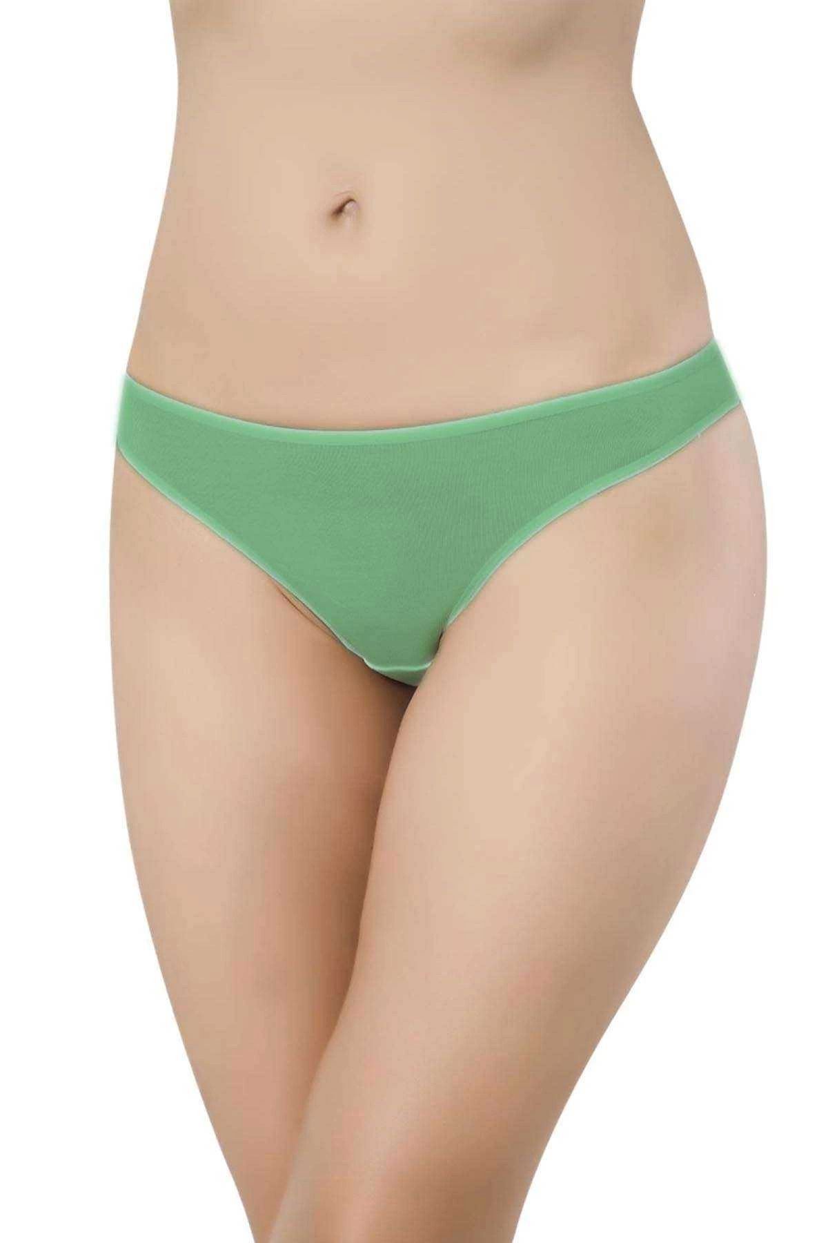 Omarı Yumuşak Kumaşıyla Kadın Slip Külot Seti