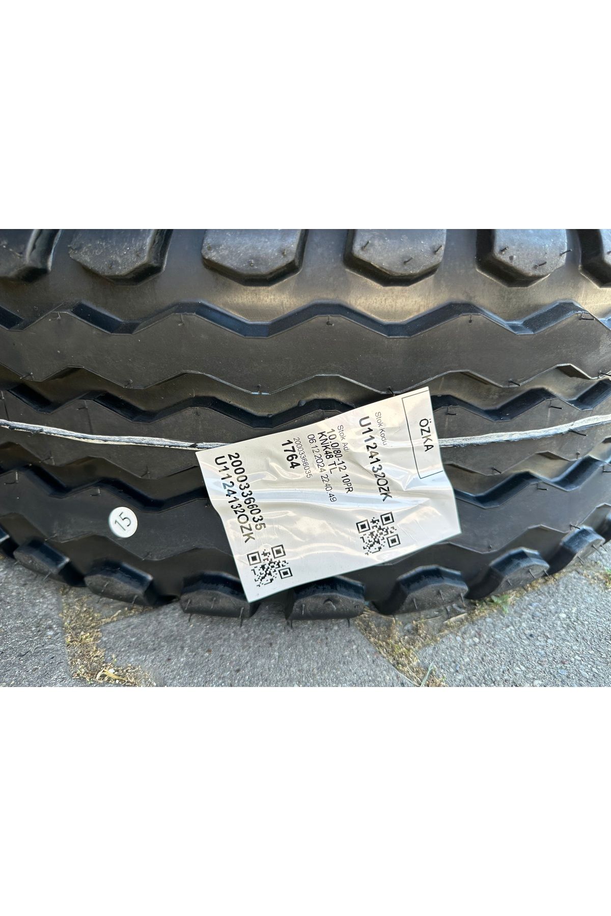Özka 10,0/80-12 10PR TL KNK48 ÖZKA 4824