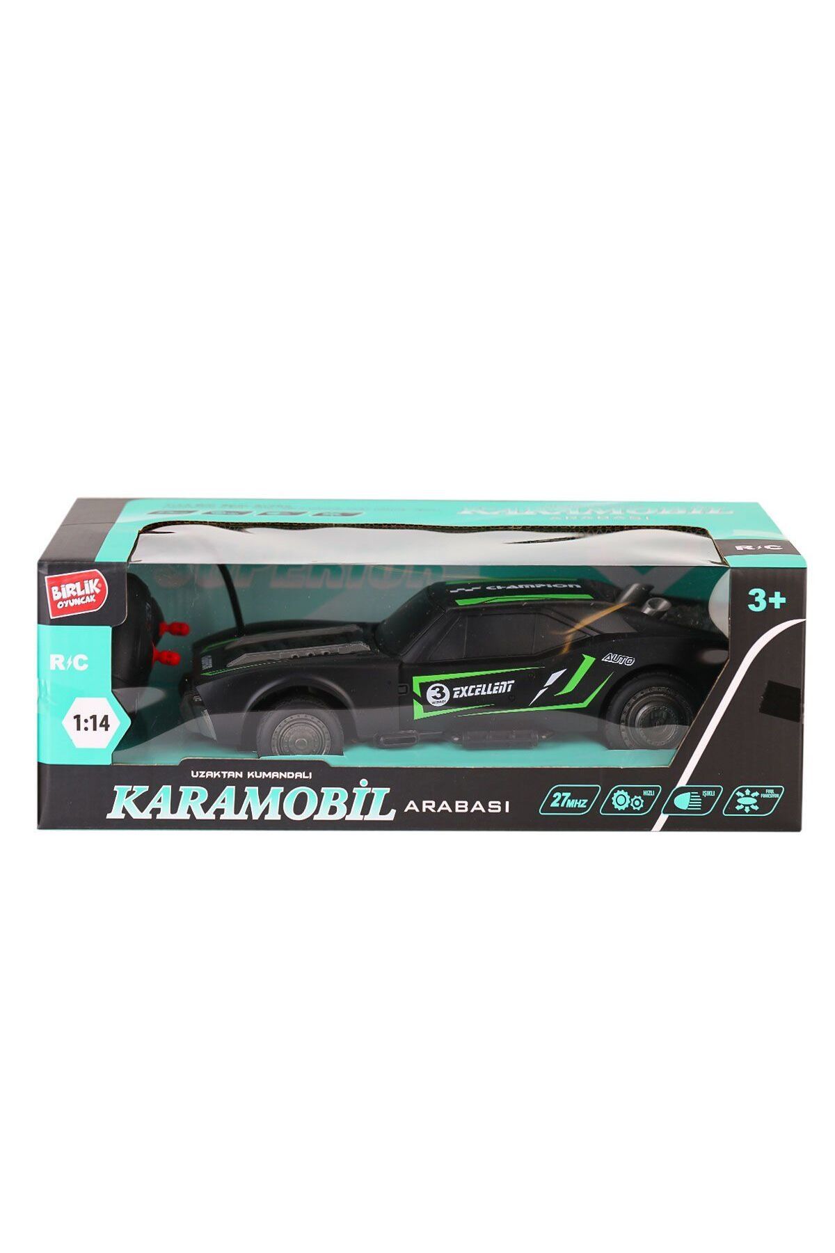Mulvix Mullurg Urg01 Yq010A Kumandalı Class Yarasa Araba 1:14 - (Muul)