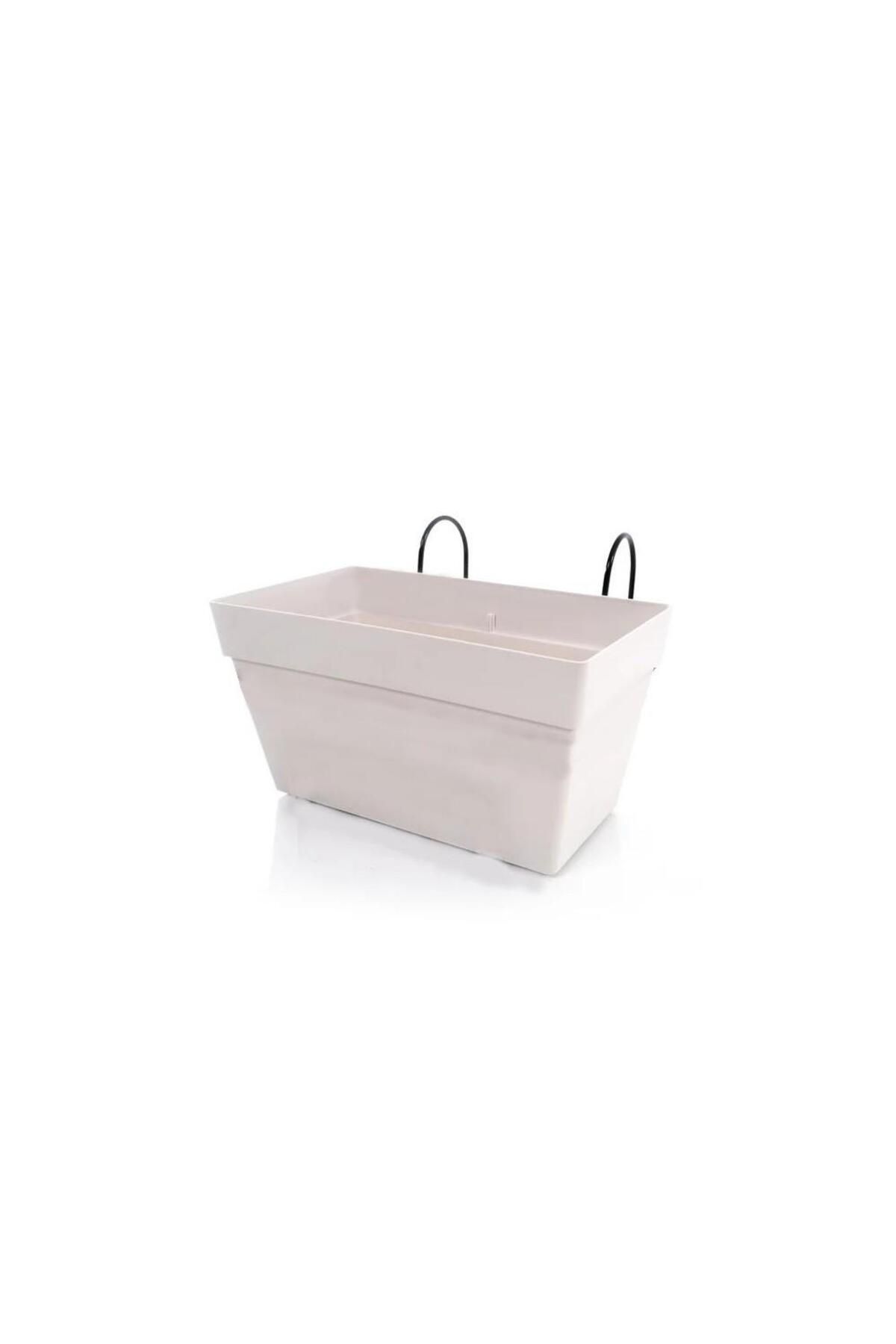 Omnipazar SO-YB01A Dekoratif Askılı Yalı Balkon Saksı 6.5 Litre No 1