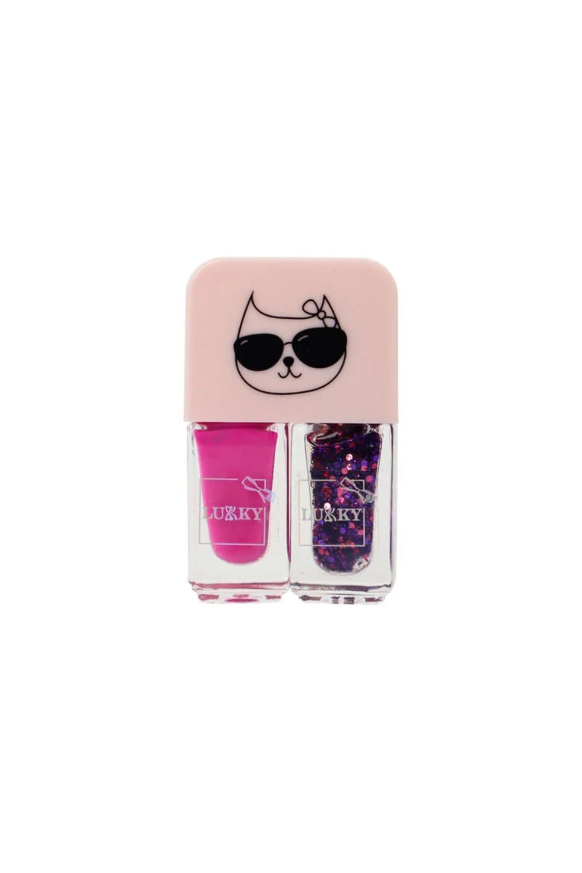Mulvix Mullurg Urg01 Soyulabilir Oje - 2 Li Pembe Mor (Muul)