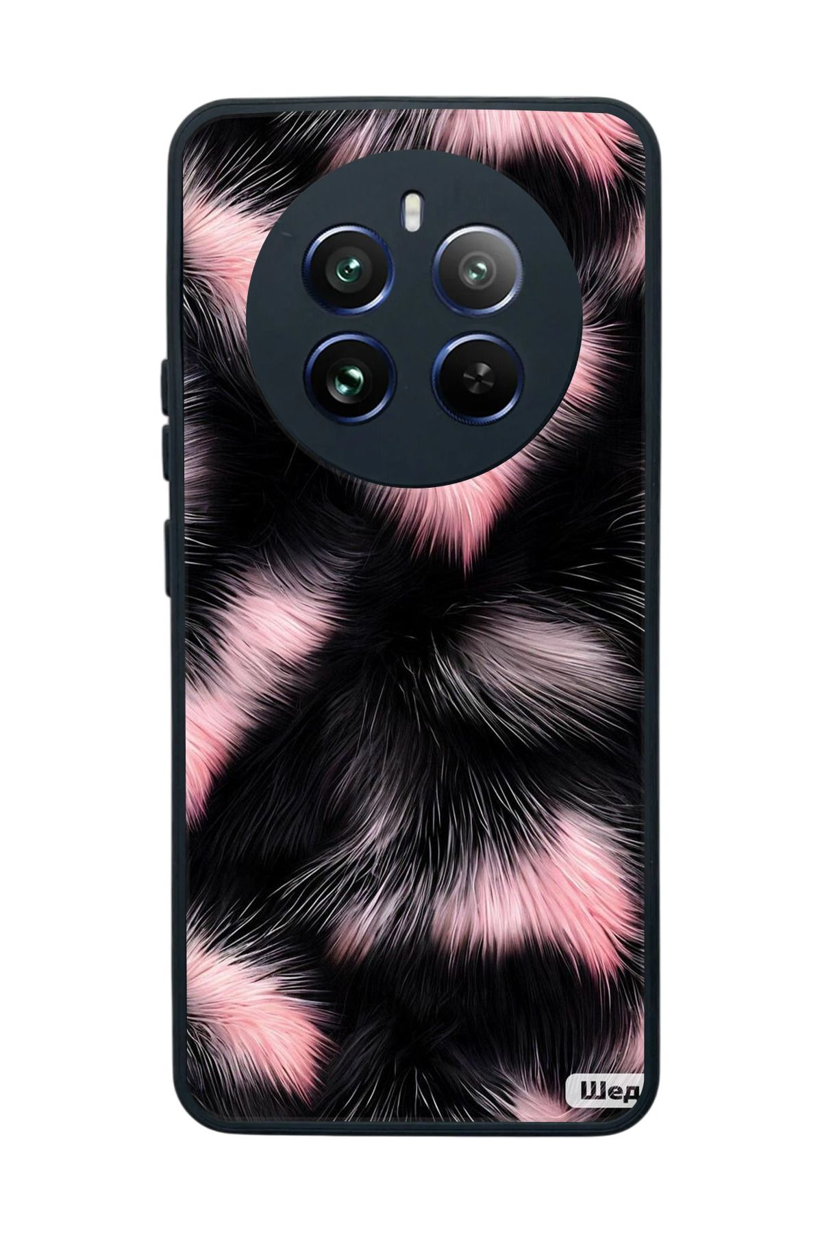 realme 12 Uyumlu Mat Siyah Kılıf – Yumuşak Silikon, Koruyucu, Şok Emici Kapak