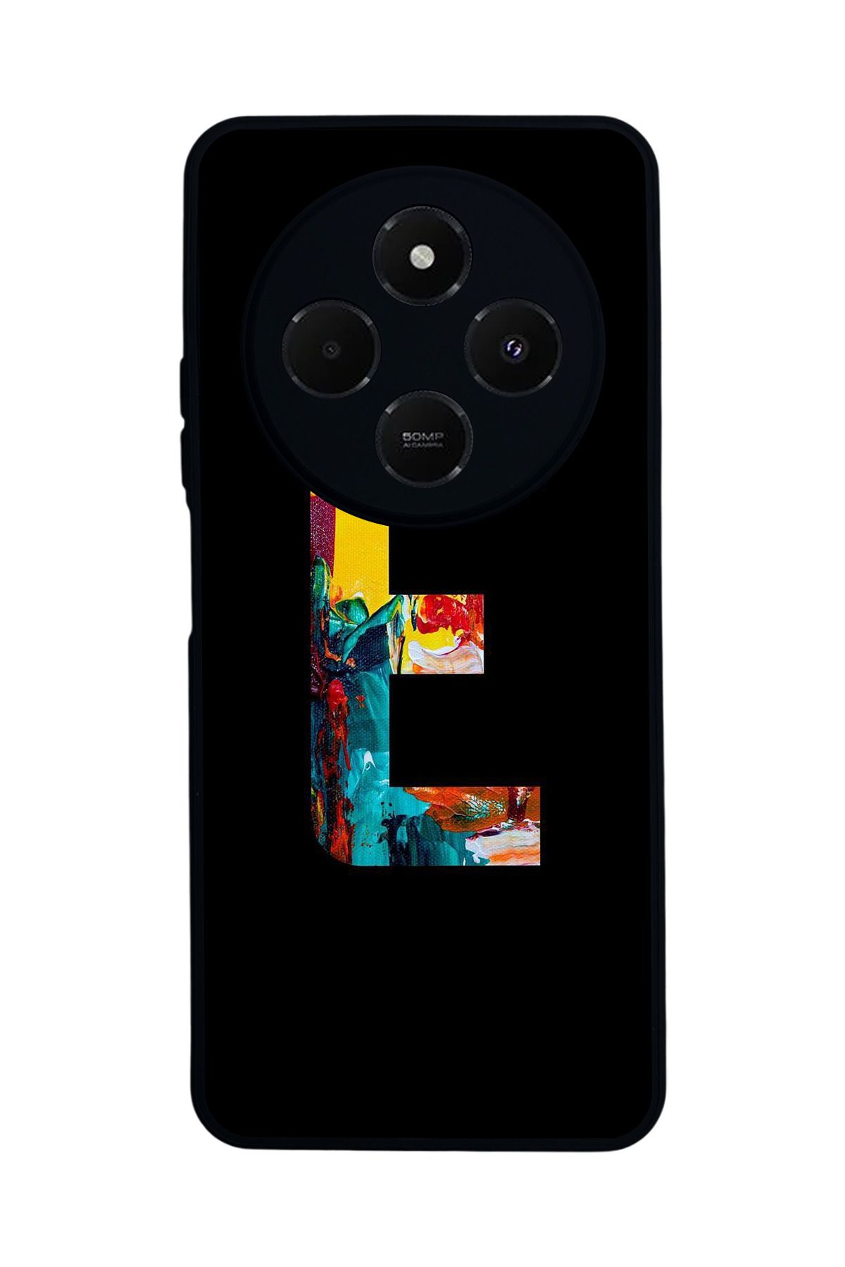 BGAKSESUAR Xiaomi Redmi 14C Mat Uyumlu Siyah Kılıf – Yumuşak Silikon, Koruyucu, Şok Emici Kapak