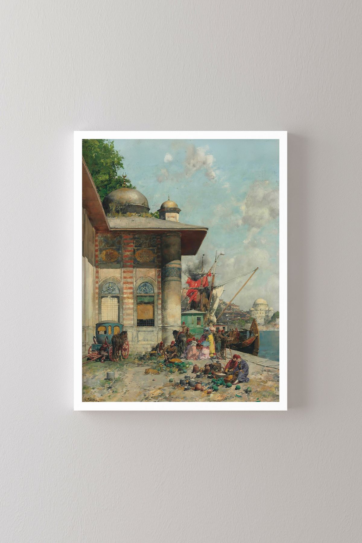 epiqart Pazar Yeri, İstanbul - Beyaz Çerçeve
