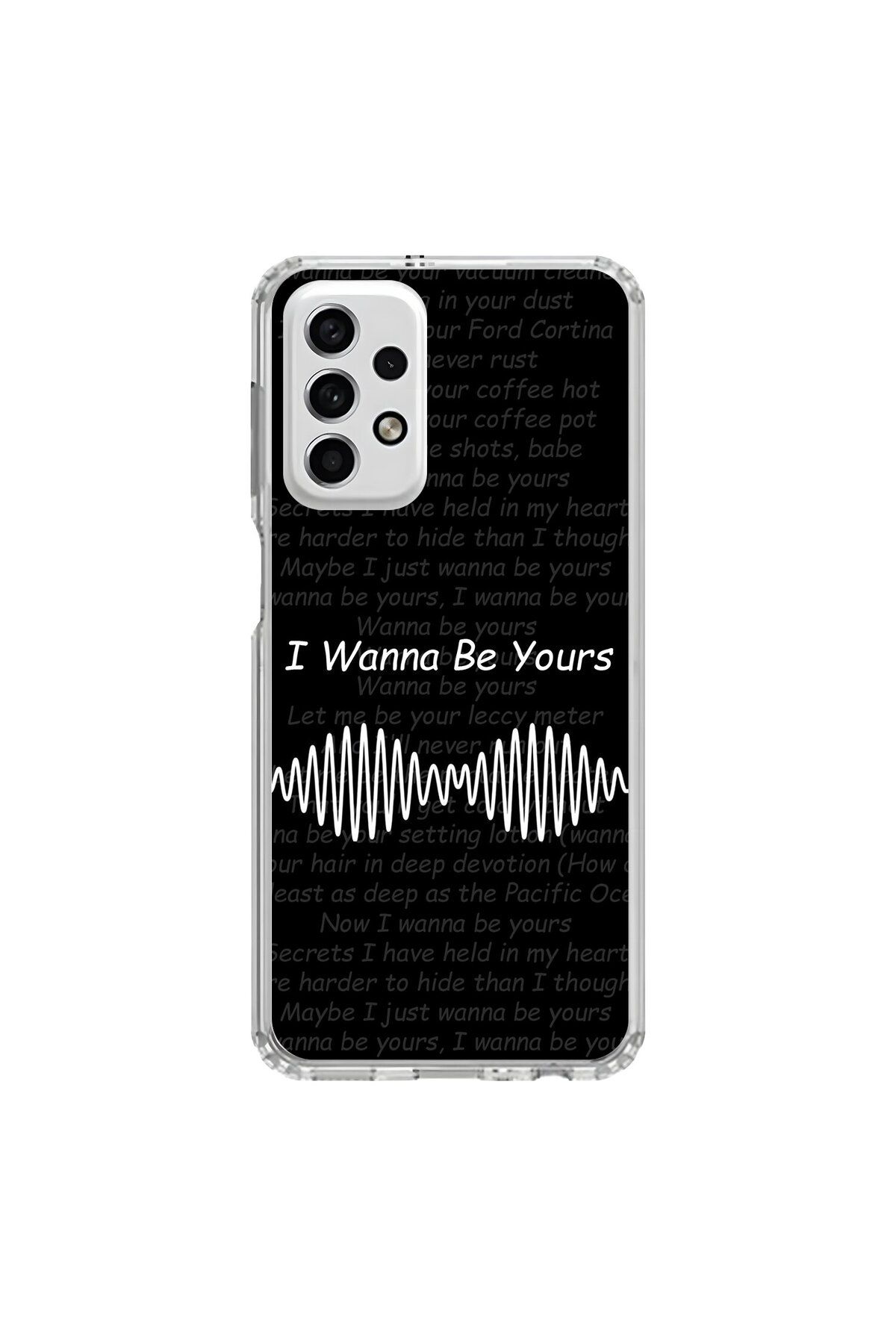 Dali Design Samsung Galaxy A33 Uyumlu Şeffaf Kılıf I Wanna Be Yours Tasarımlı
