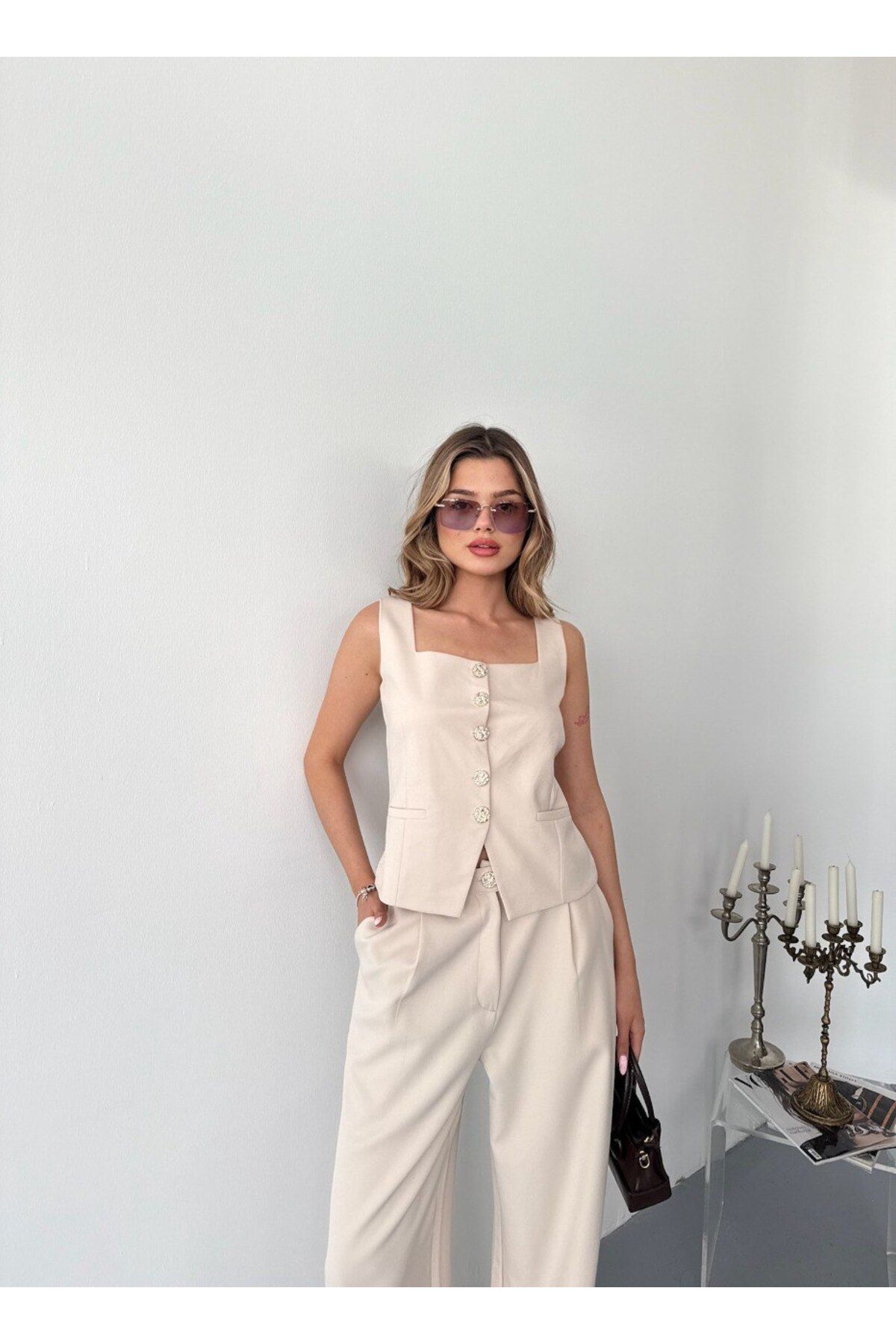 anyela glow " Double Sırt Bağlamalı Takım