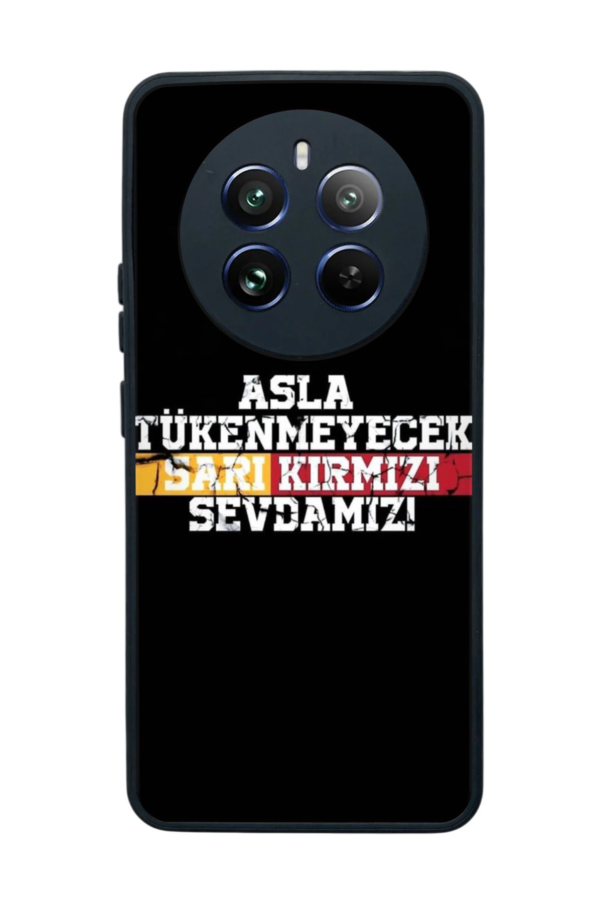 realme 12 Uyumlu Mat Siyah Kılıf – Yumuşak Silikon, Koruyucu, Şok Emici Kapak