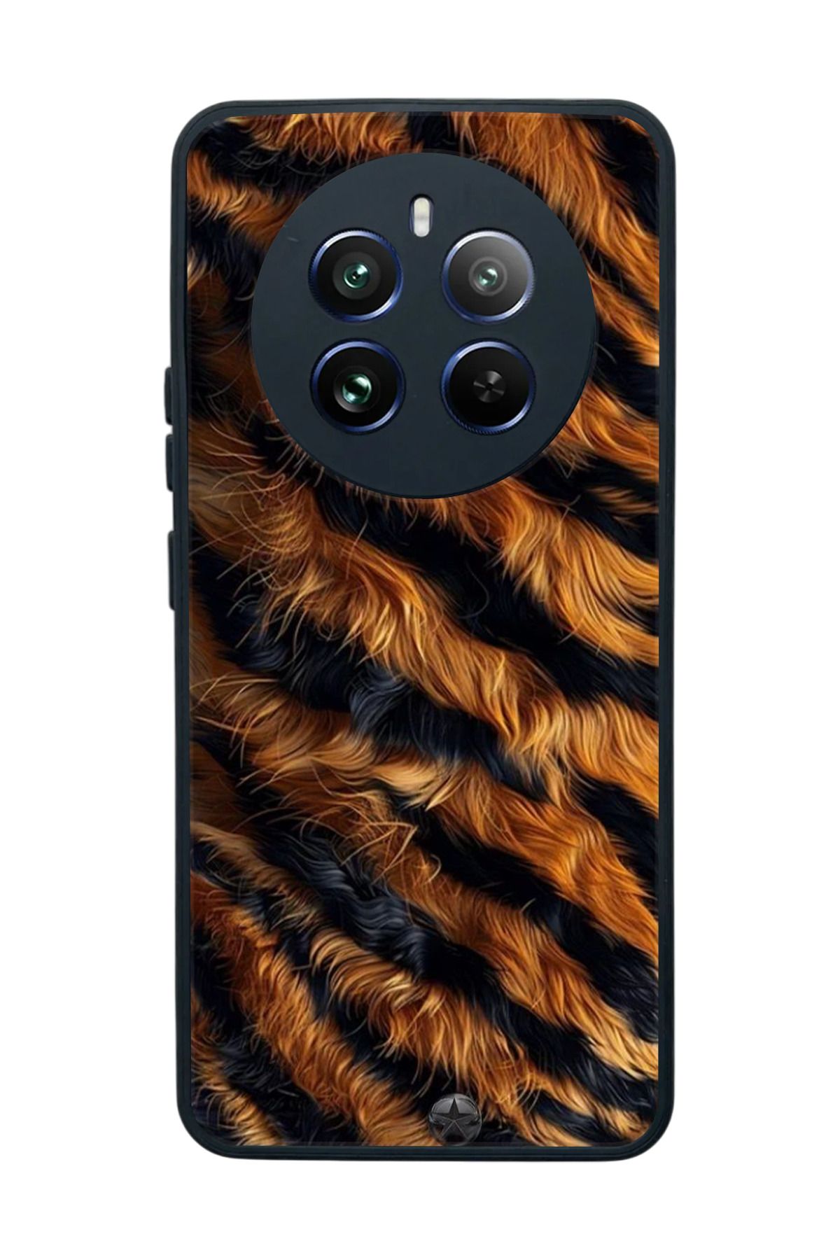 realme 12 Uyumlu Mat Siyah Kılıf – Yumuşak Silikon, Koruyucu, Şok Emici Kapak