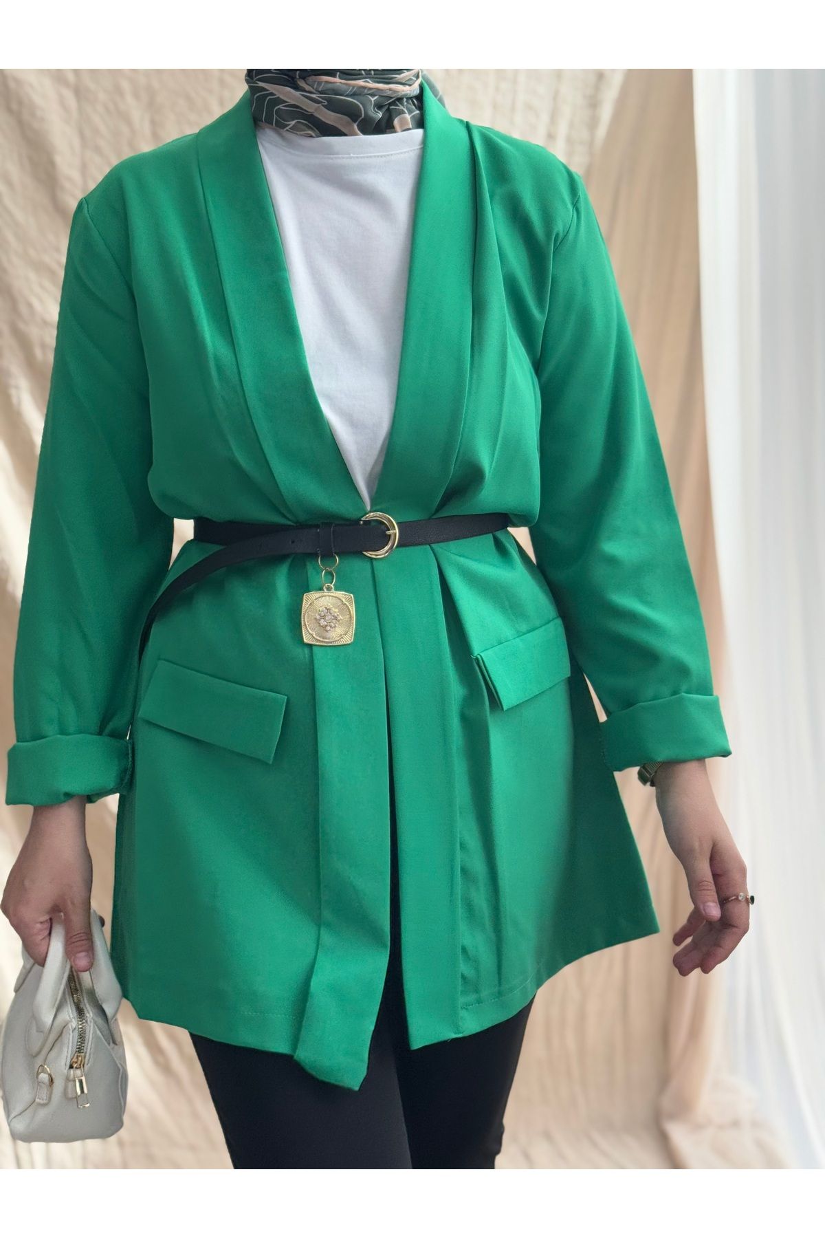 Mina Terzi&Butik Şal Yaka Ceket