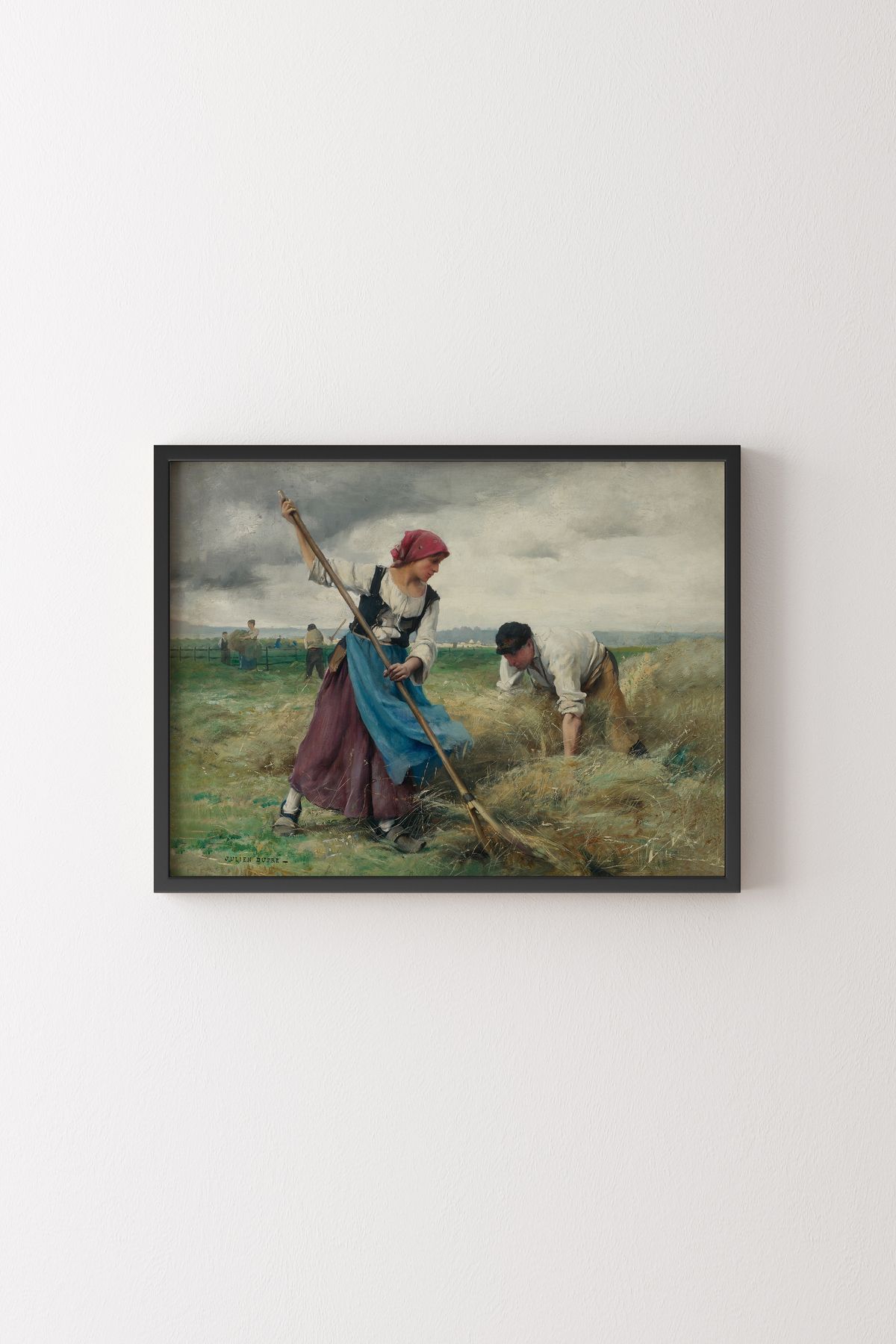 epiqart Hasatçılar - Siyah Çerçeve
